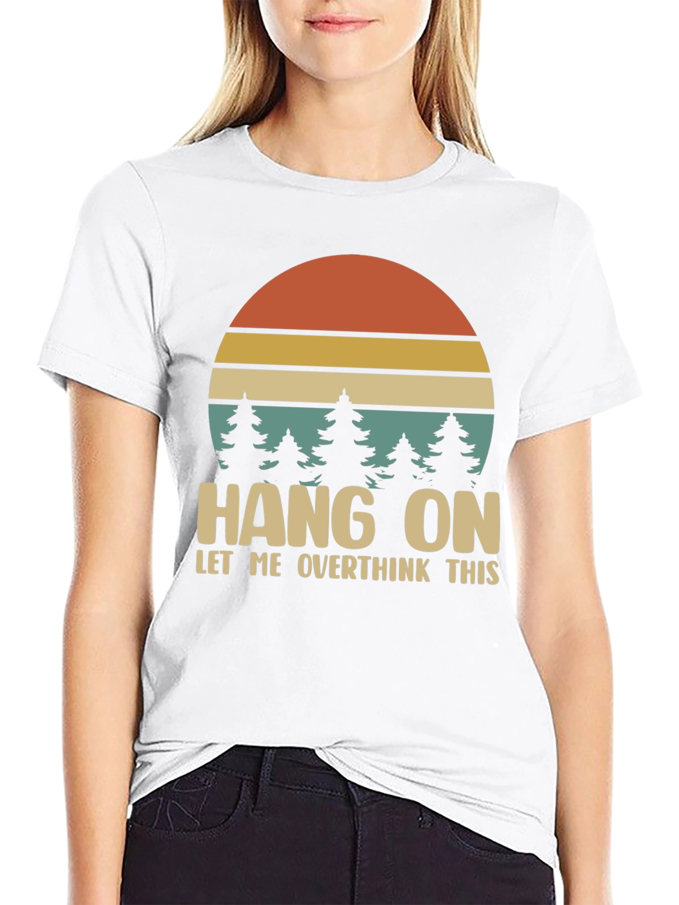 Hang On Overthink Graphic Tee
