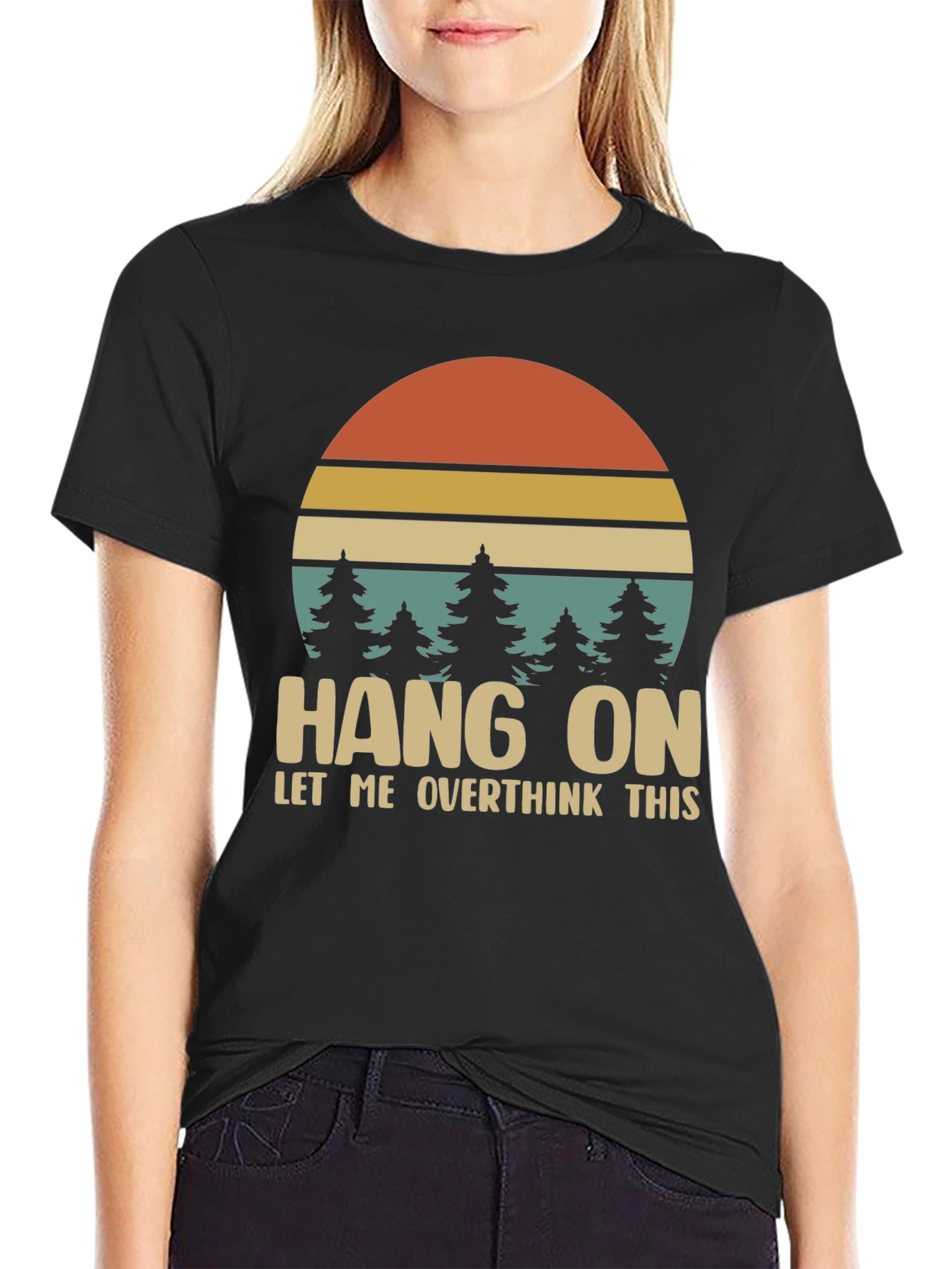 Hang On Overthink Graphic Tee
