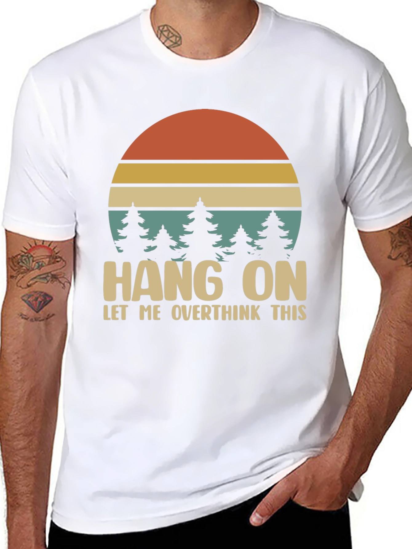 Hang On Overthink Graphic Tee