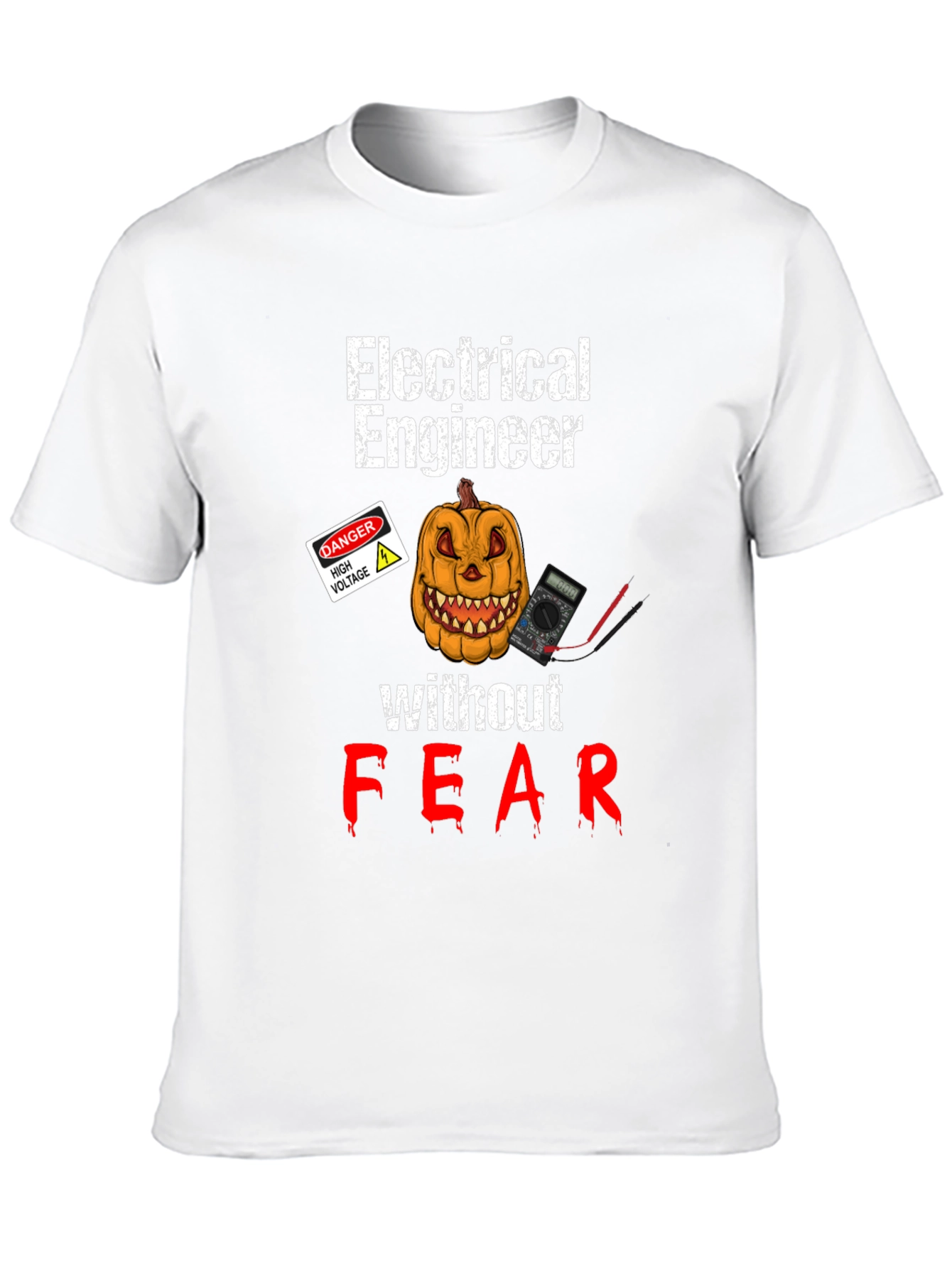 Electrical Engineer Halloween Fear T-Shirt