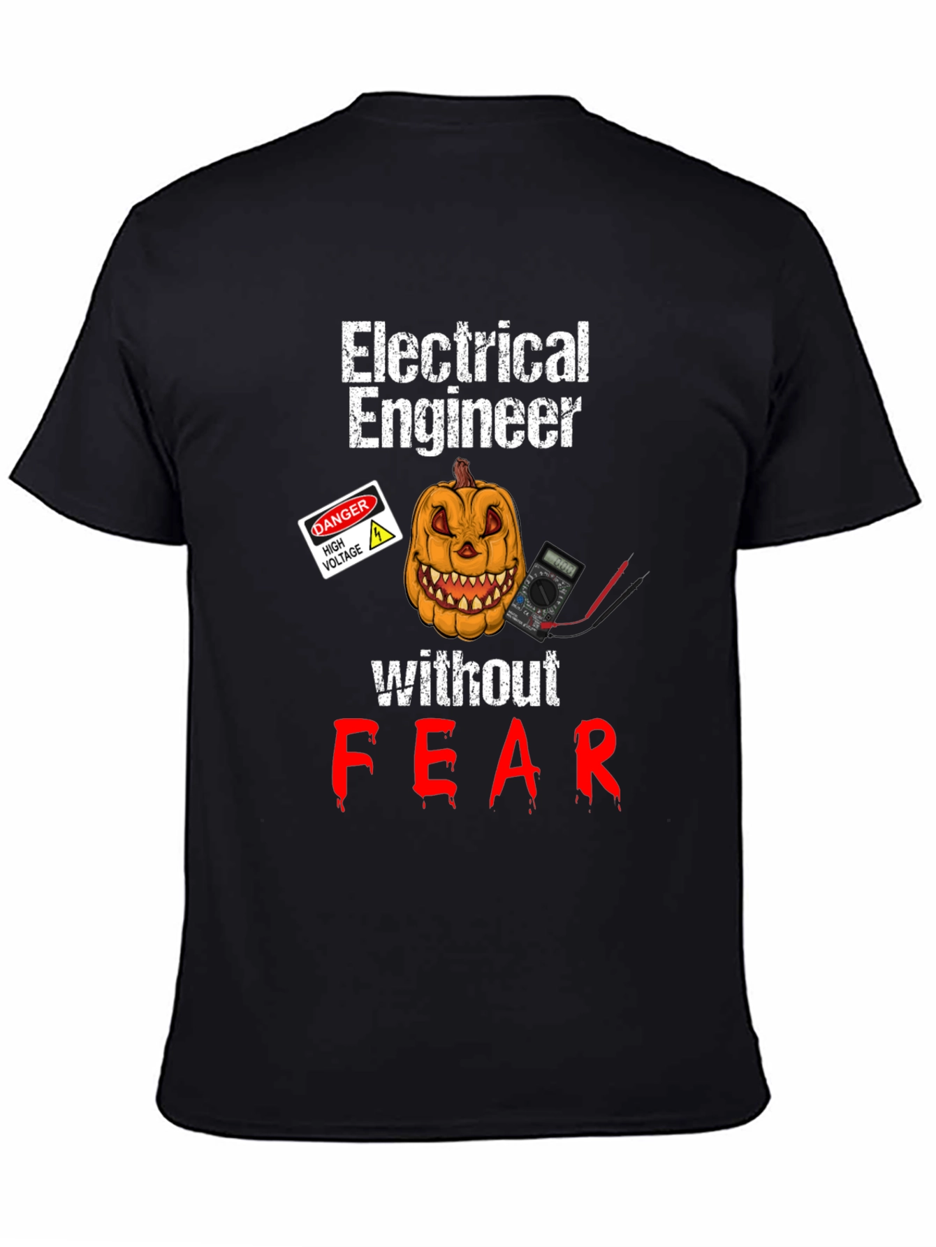 Electrical Engineer Halloween Fear T-Shirt