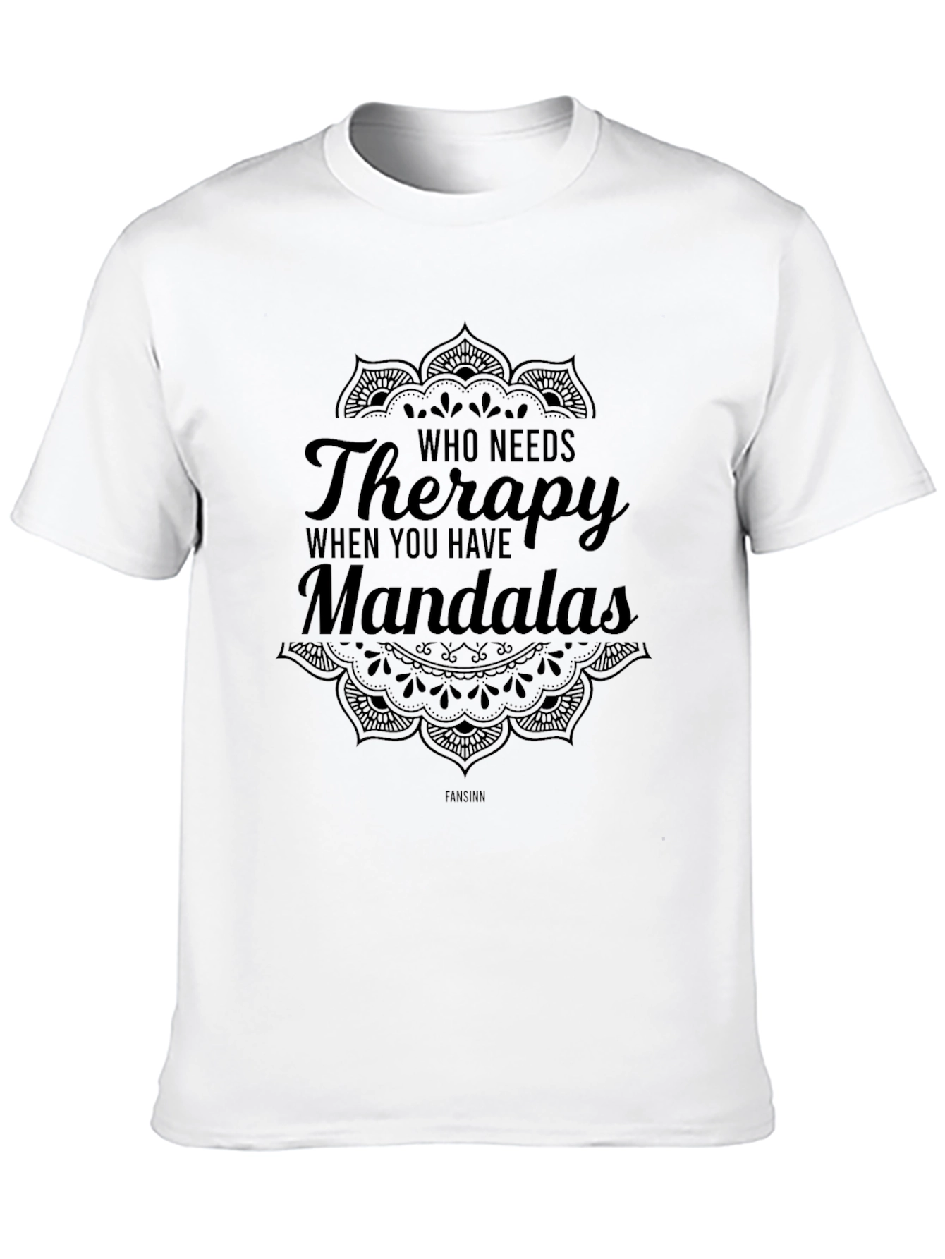 Therapy Mandalas Graphic Tee