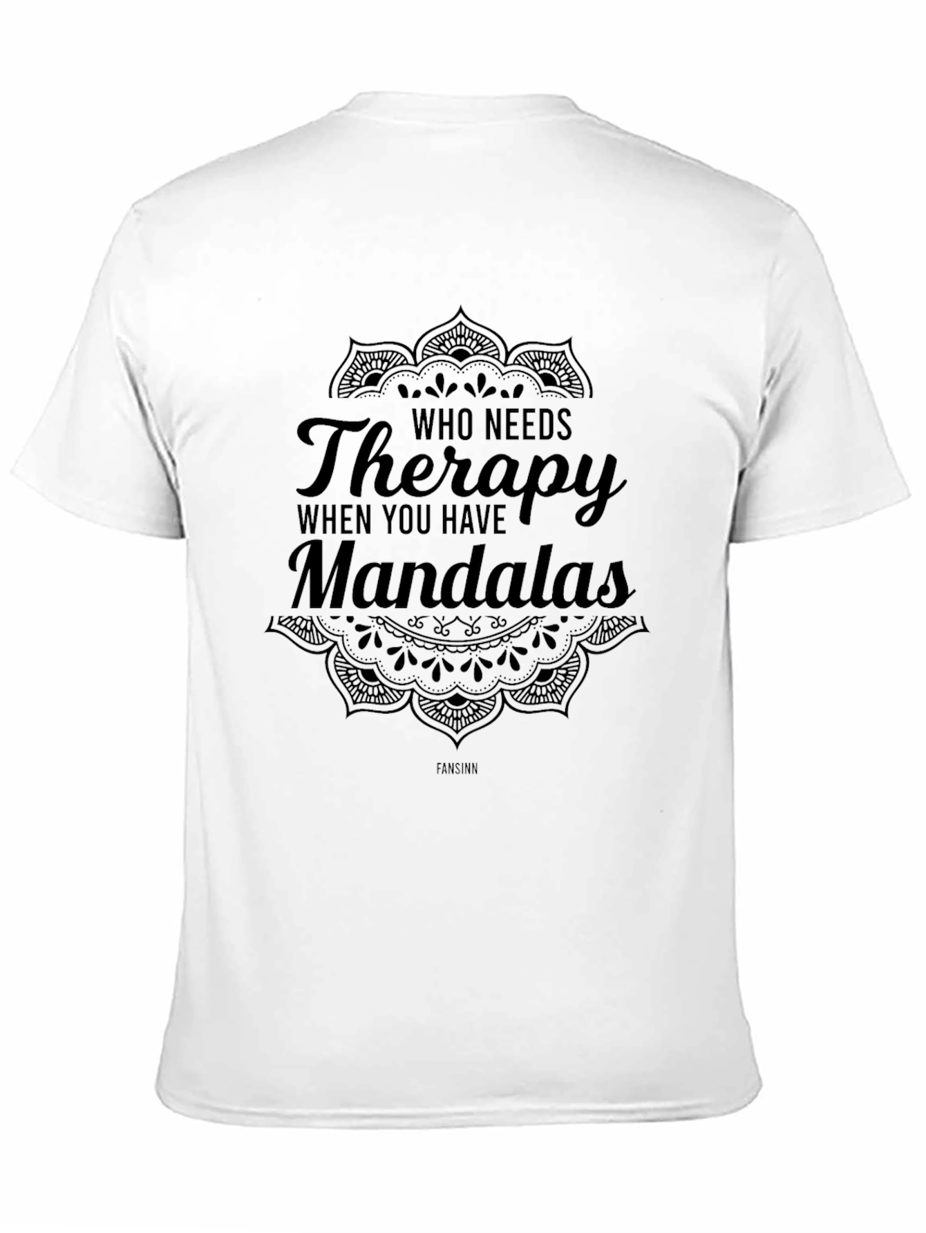 Therapy Mandalas Graphic Tee