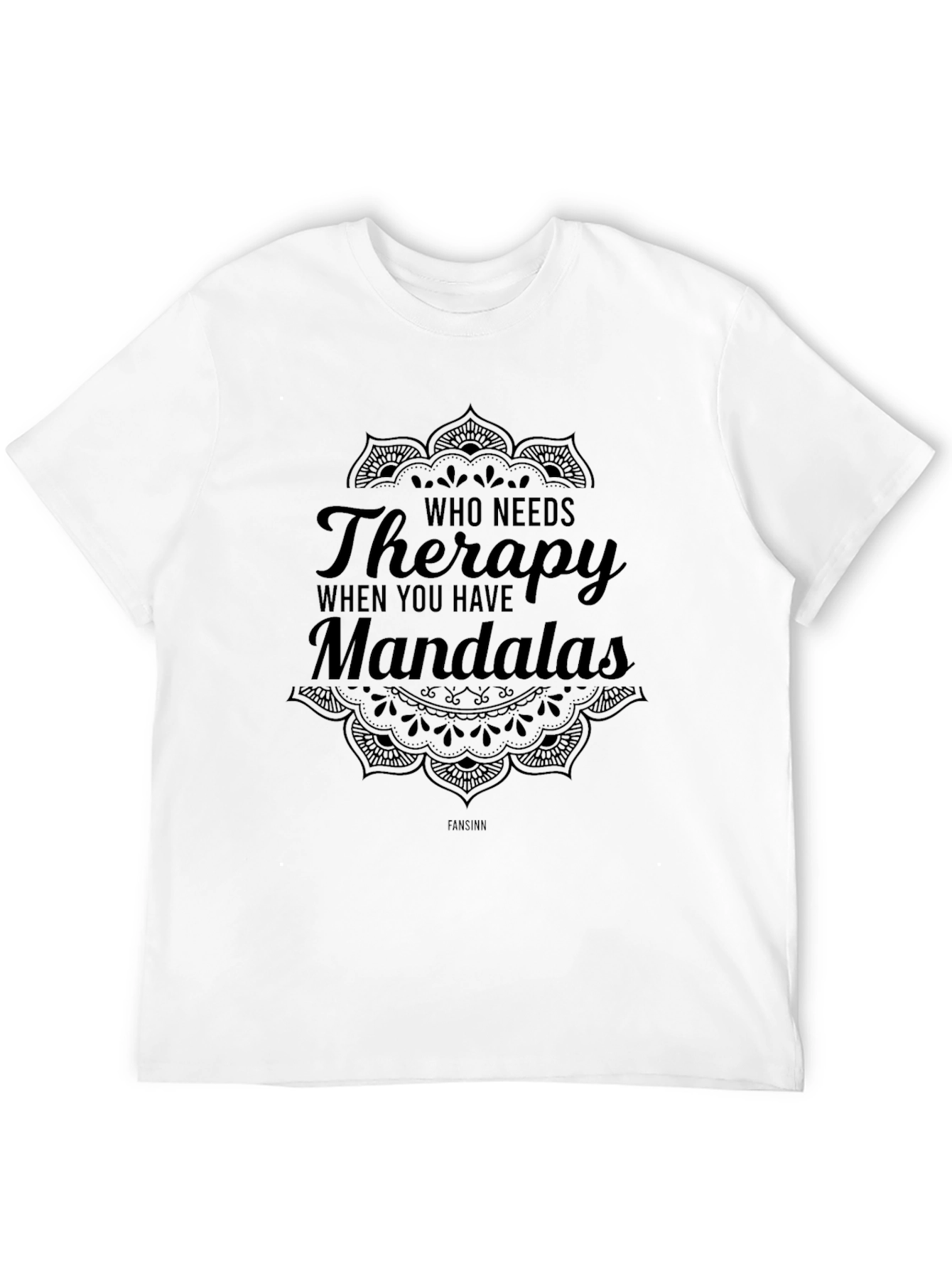 Therapy Mandalas Graphic Tee