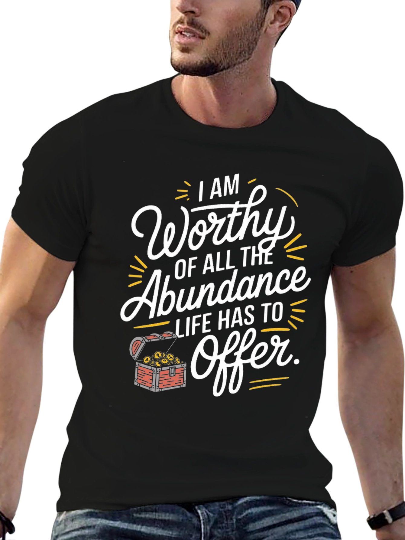 Worthy of Abundance Graphic T-Shirt