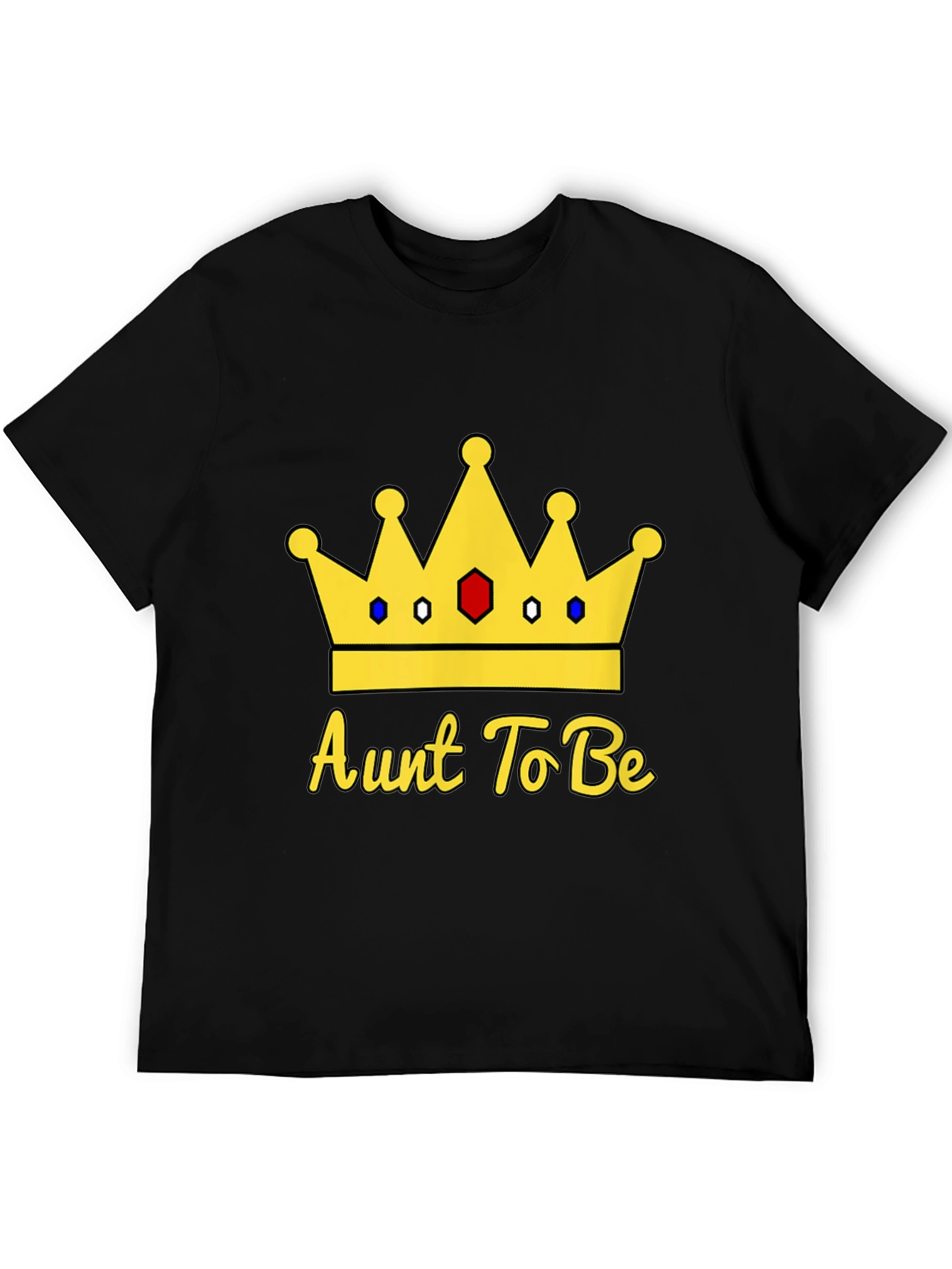 Aunt To Be Crown T-Shirt