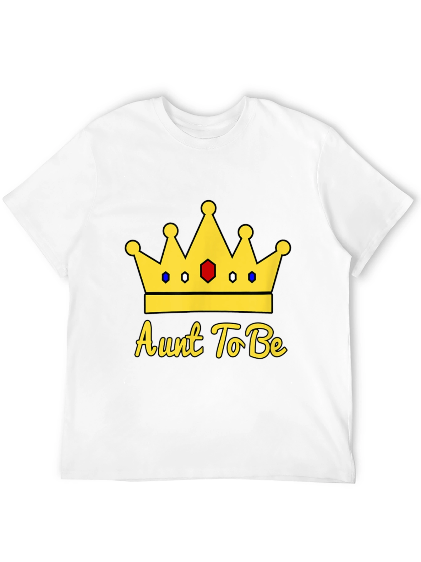 Aunt To Be Crown T-Shirt