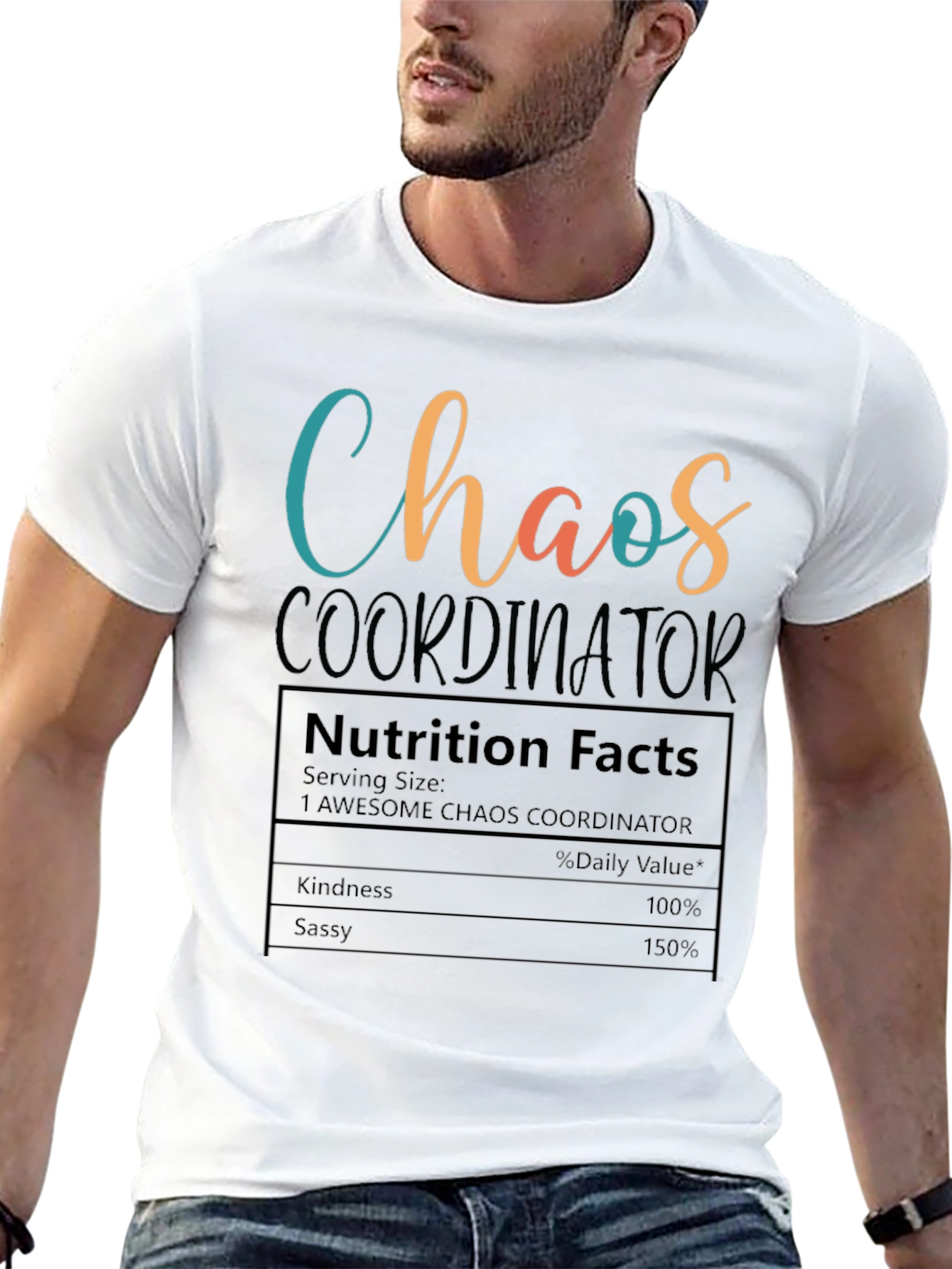 Chaos Coordinator Nutrition Facts T-Shirt