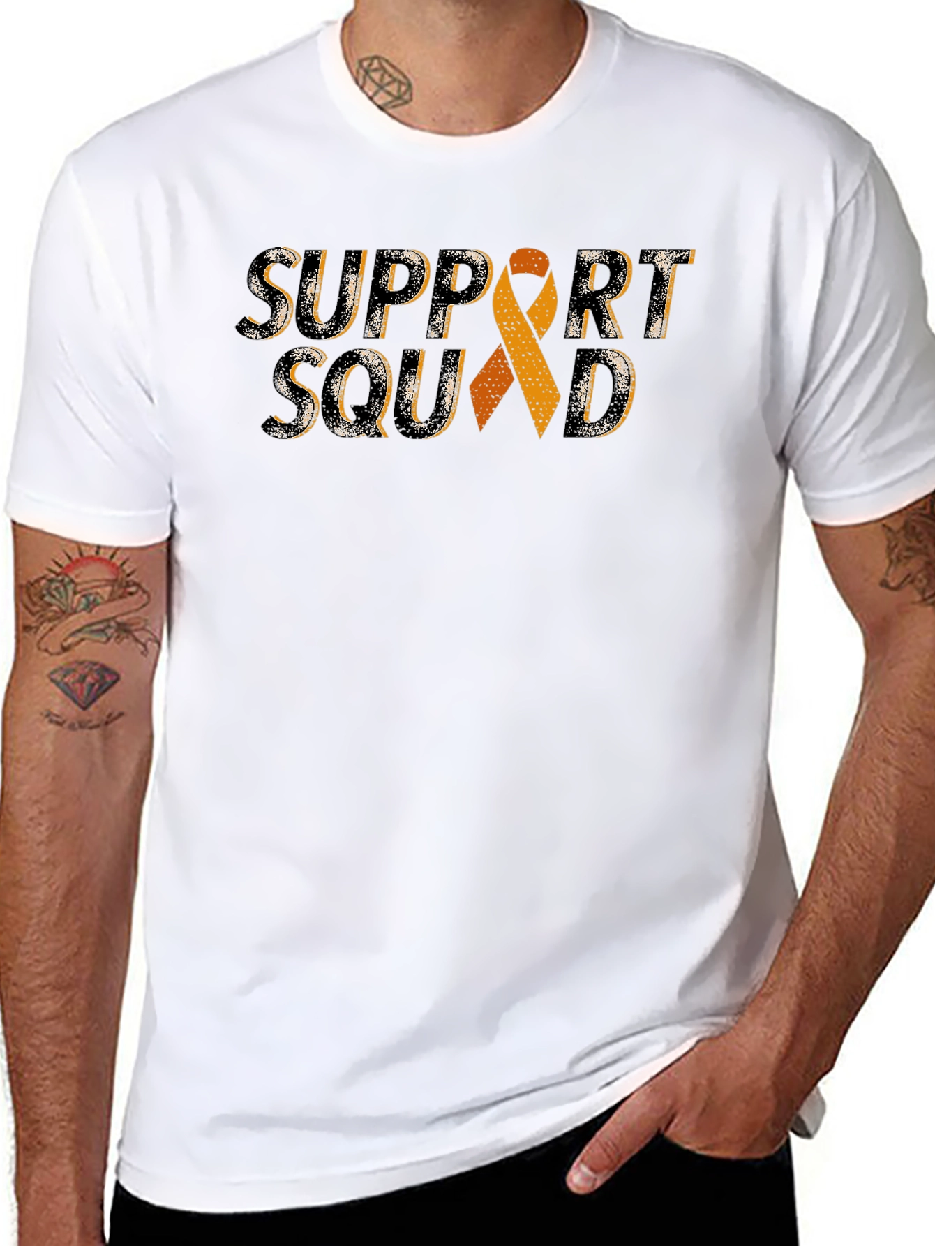 Support Squad Awareness Ribbon T-Shirt