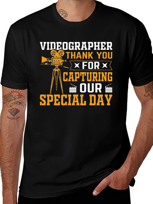 Videographer Thank You T-Shirt