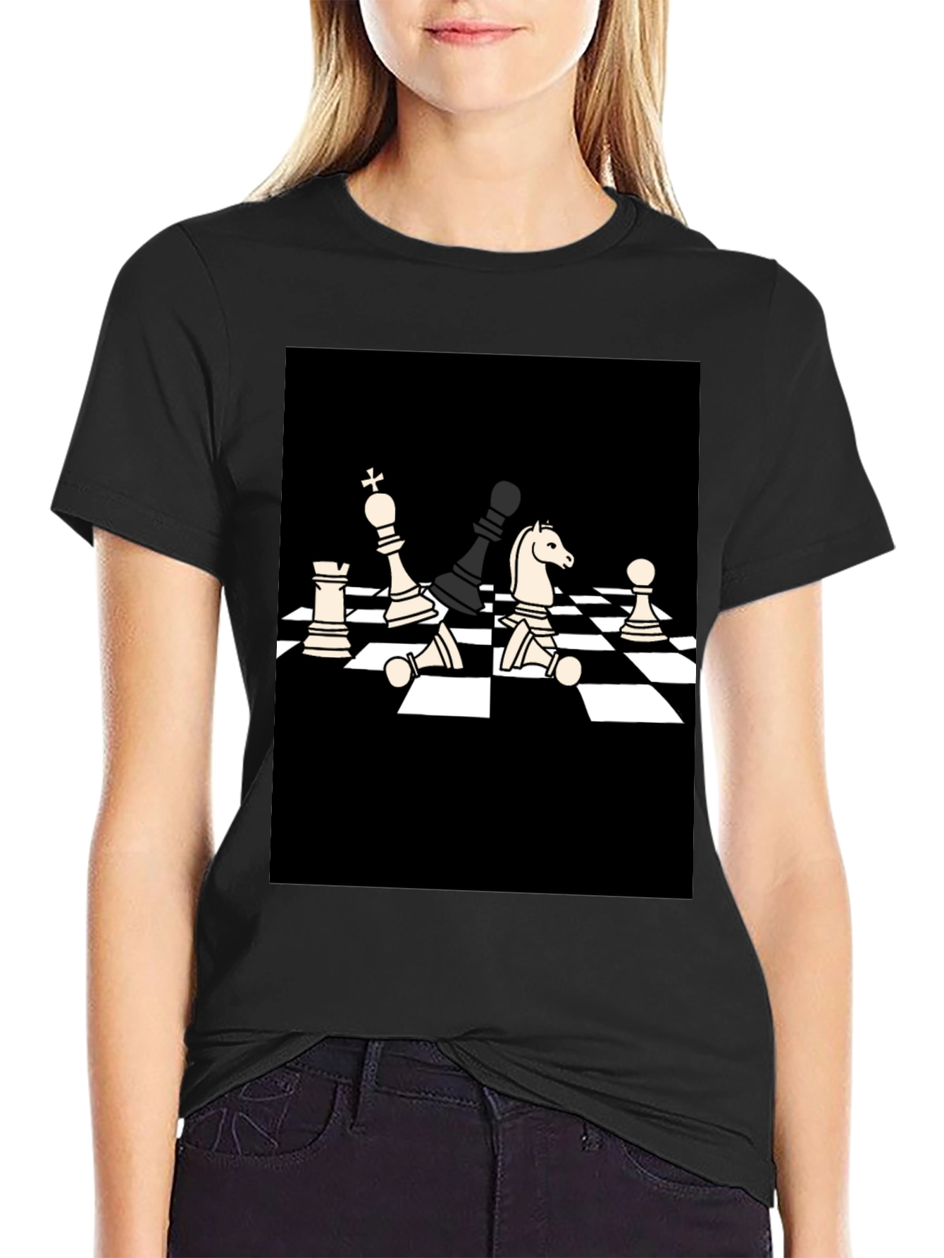 Chess Game Graphic Tee