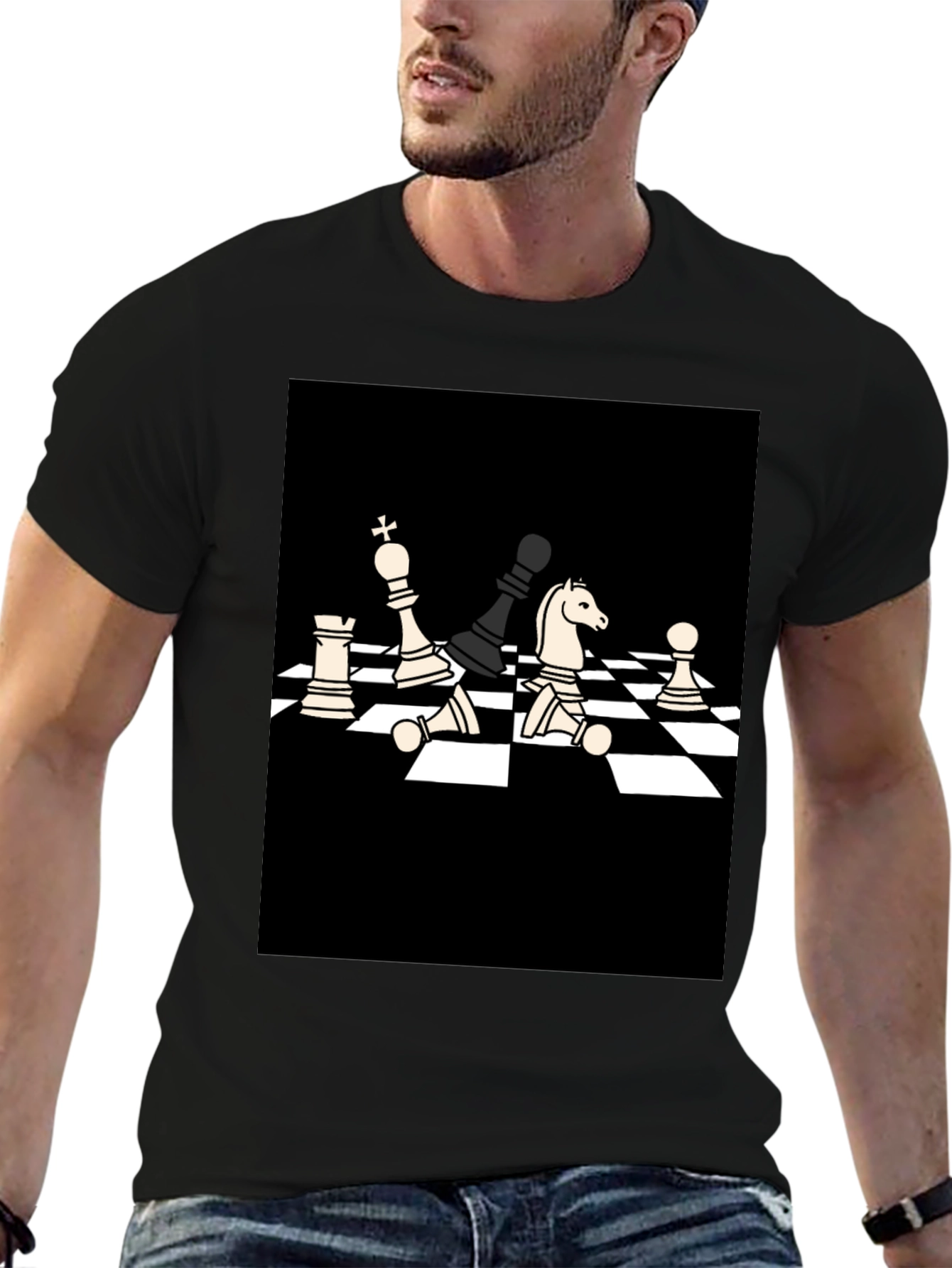 Chess Game Graphic Tee