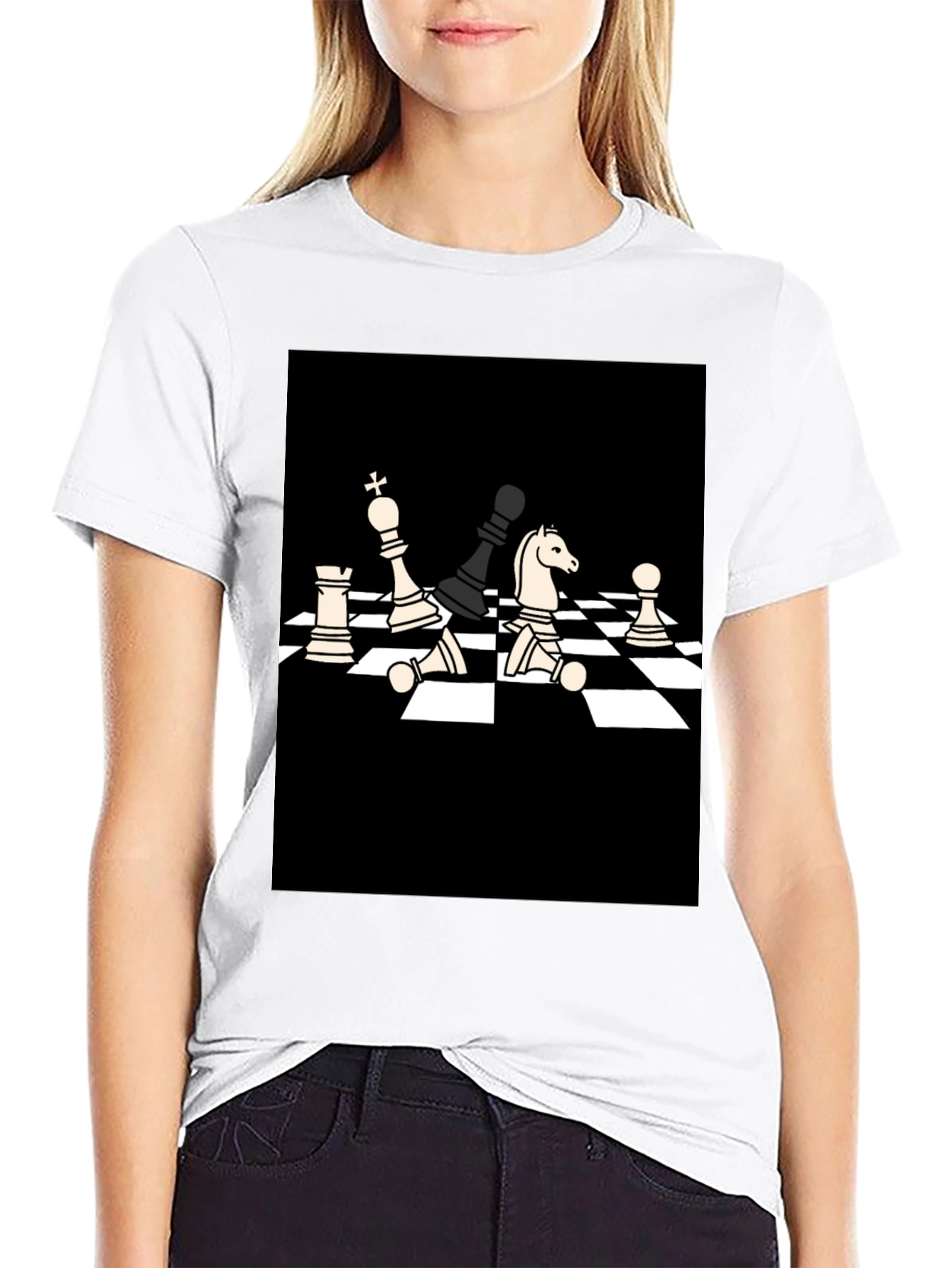 Chess Game Graphic Tee