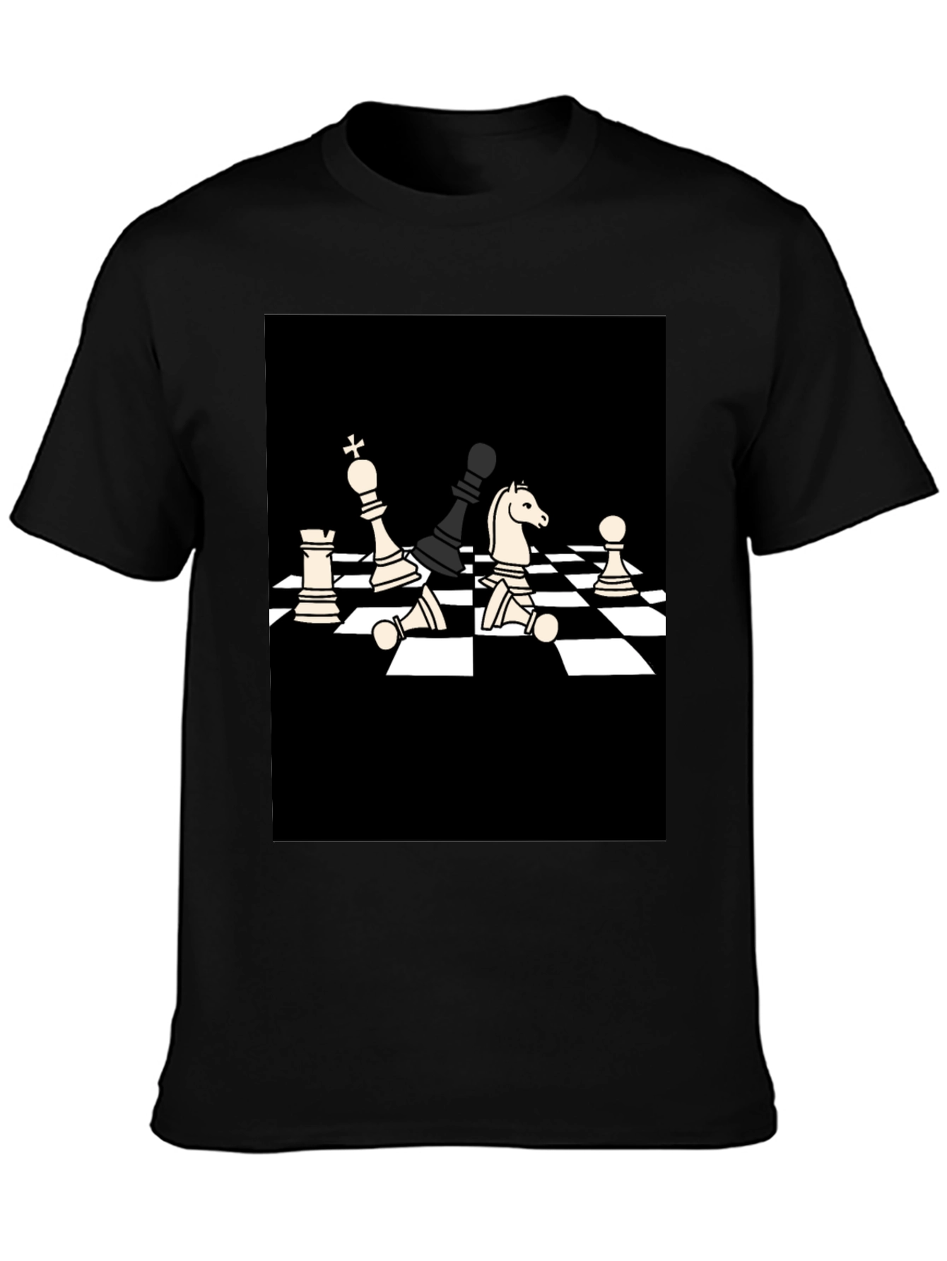 Chess Game Graphic Tee