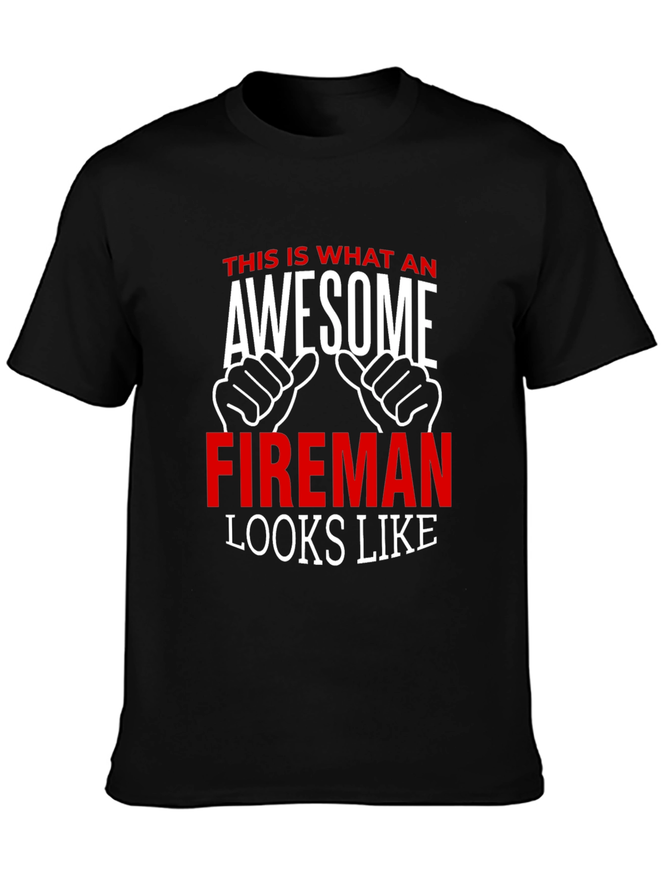Awesome Fireman T-Shirt - Firefighter Gift