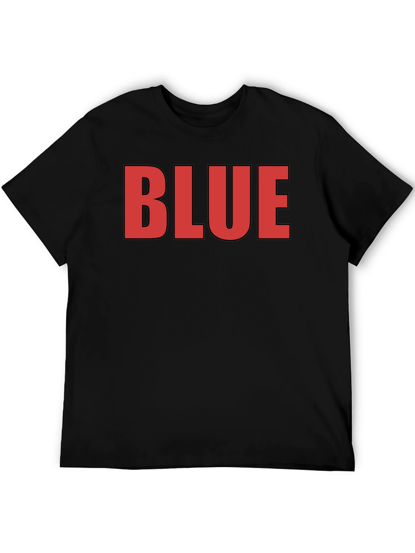 Bold Graphic Tee - BLUE Statement Shirt