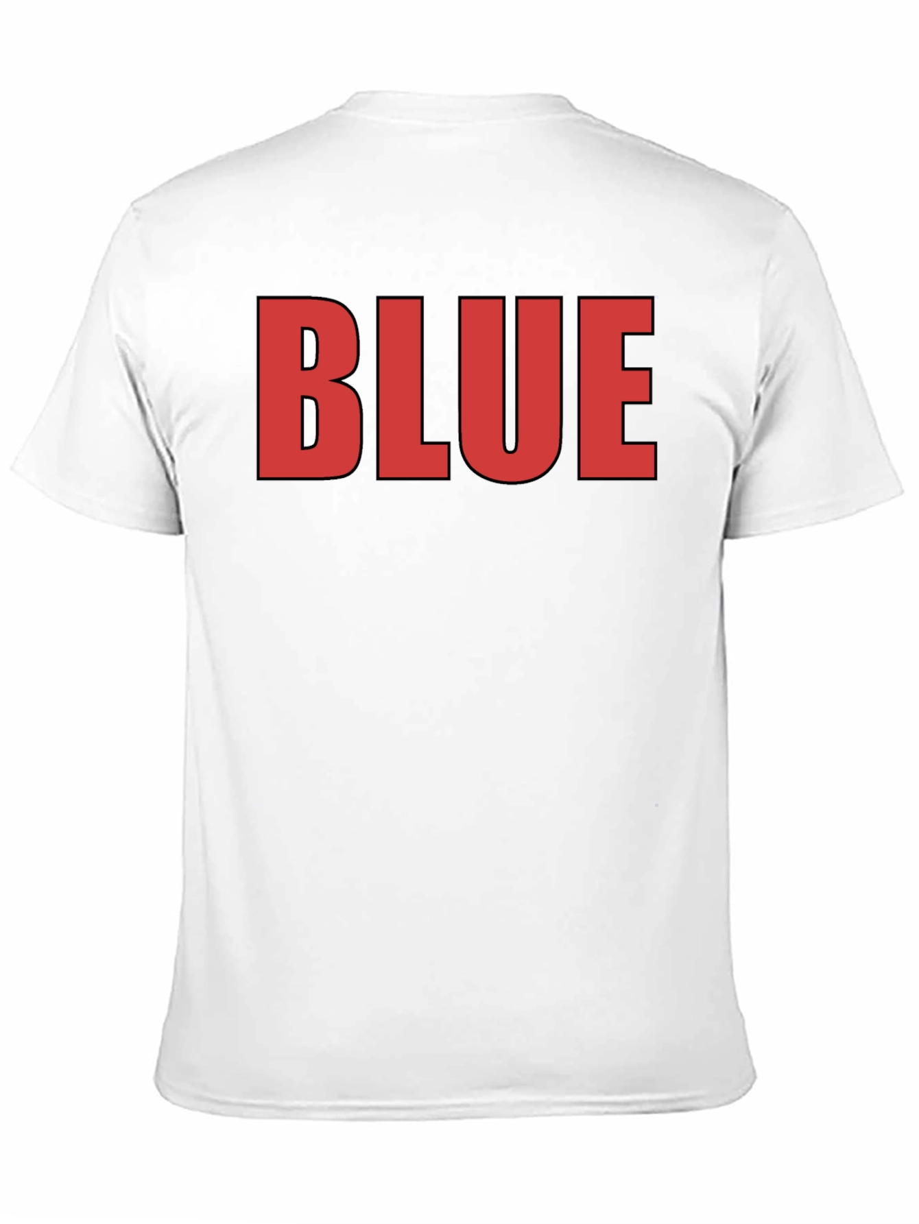 Bold Graphic Tee - BLUE Statement Shirt