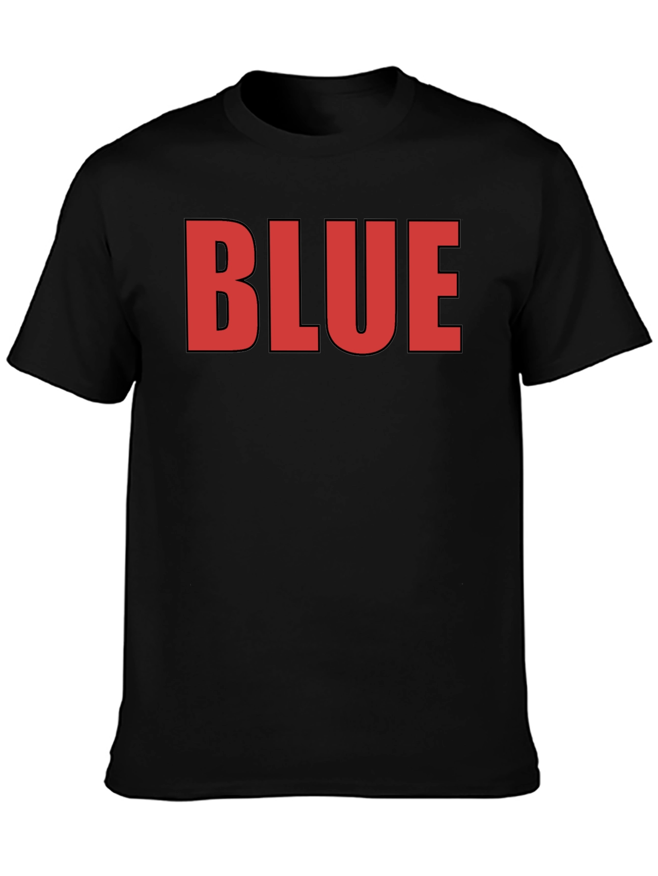 Bold Graphic Tee - BLUE Statement Shirt