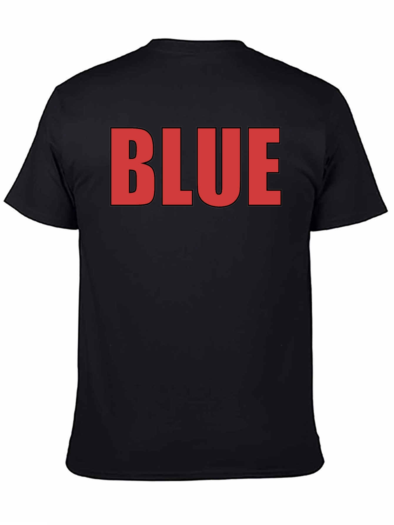 Bold Graphic Tee - BLUE Statement Shirt