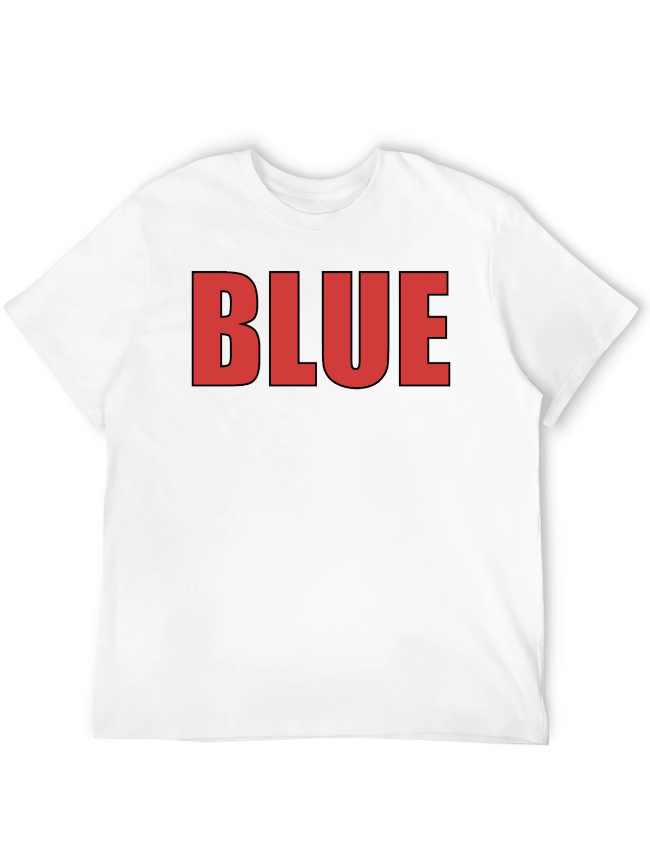 Bold Graphic Tee - BLUE Statement Shirt