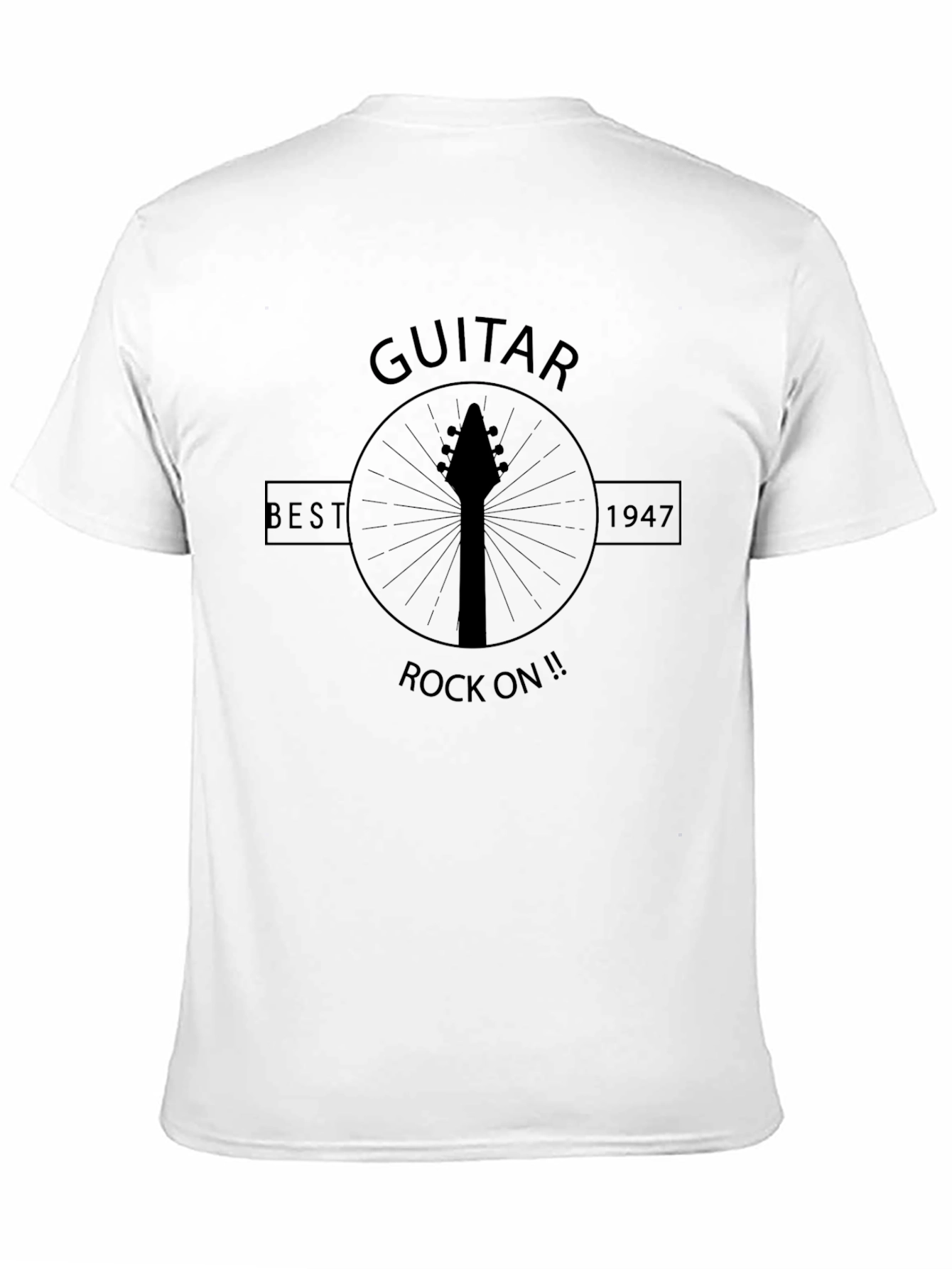Guitar Rock On T-Shirt - Best Guitar Since 1947
