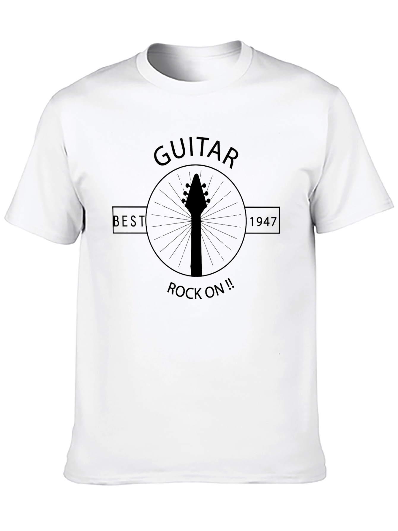 Guitar Rock On T-Shirt - Best Guitar Since 1947