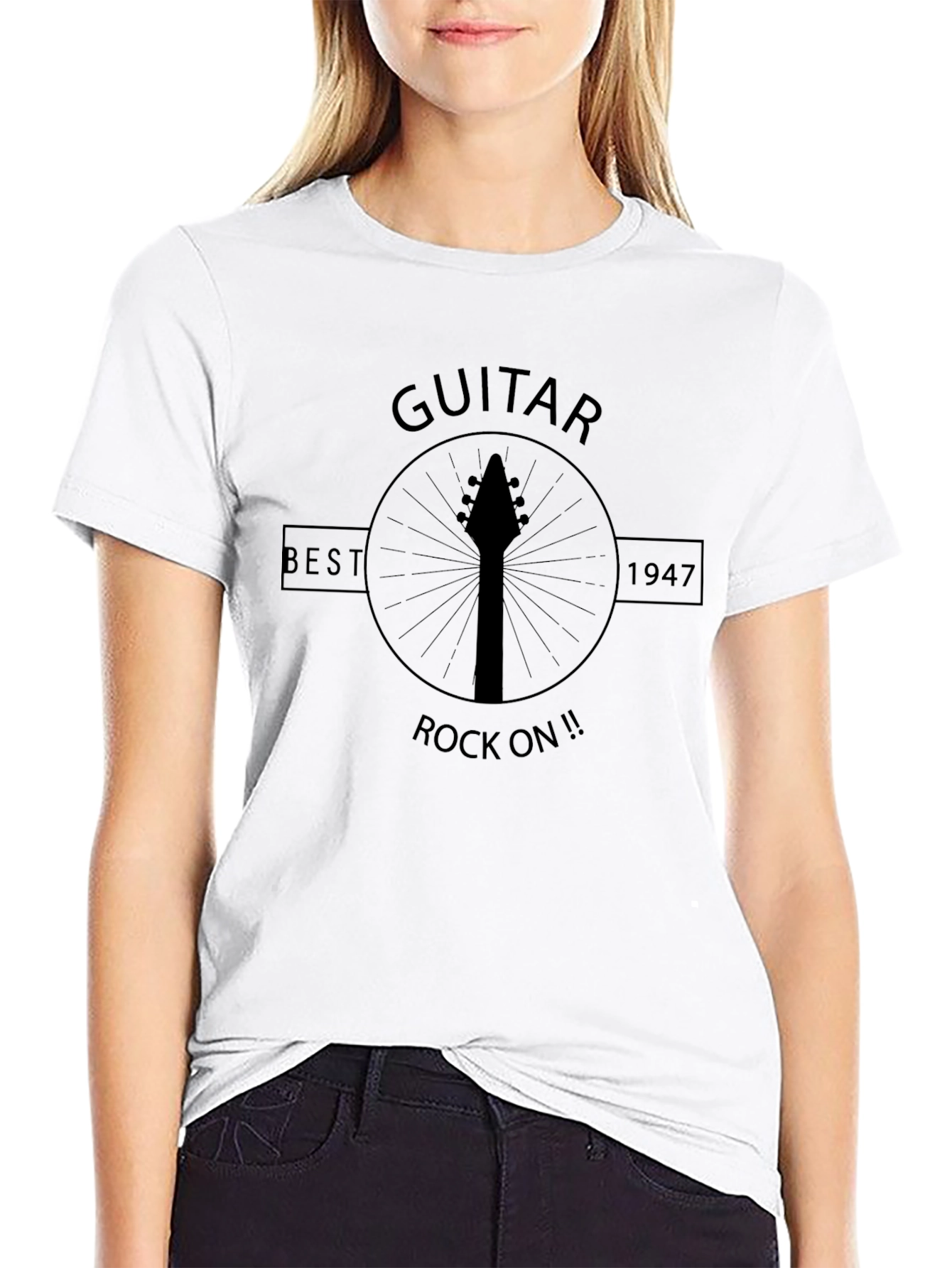 Guitar Rock On T-Shirt - Best Guitar Since 1947