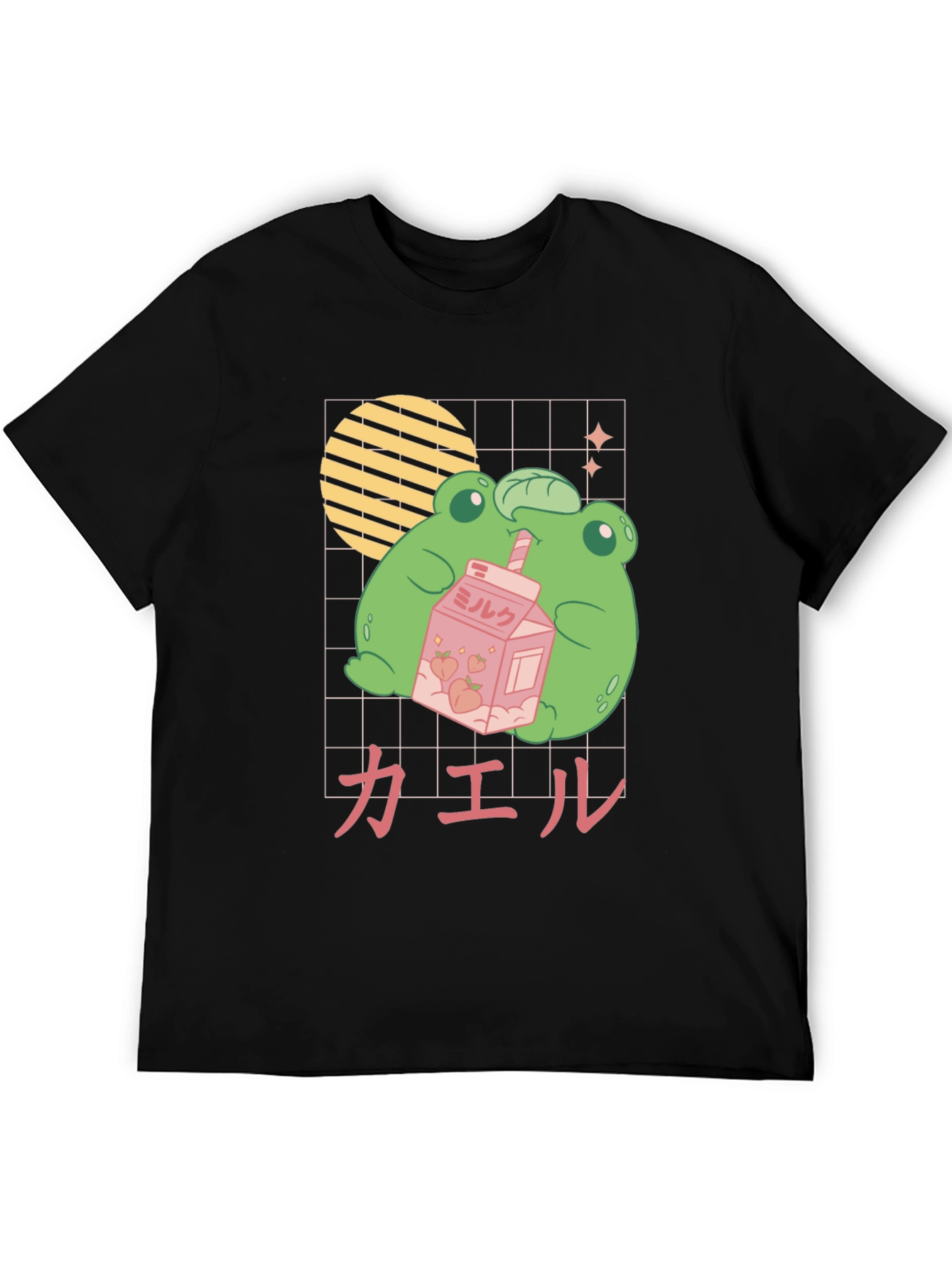 Froggy Milk T-Shirt - Vaporwave Aesthetic Tee
