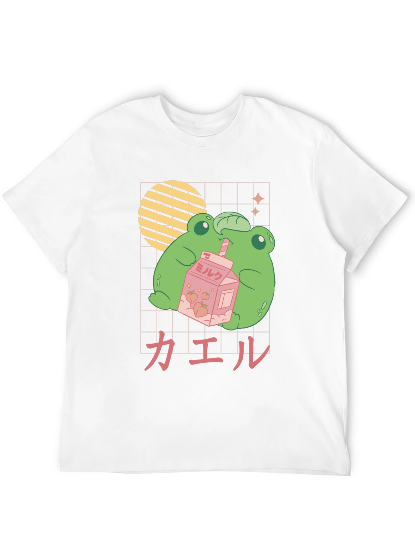 Froggy Milk T-Shirt - Vaporwave Aesthetic Tee