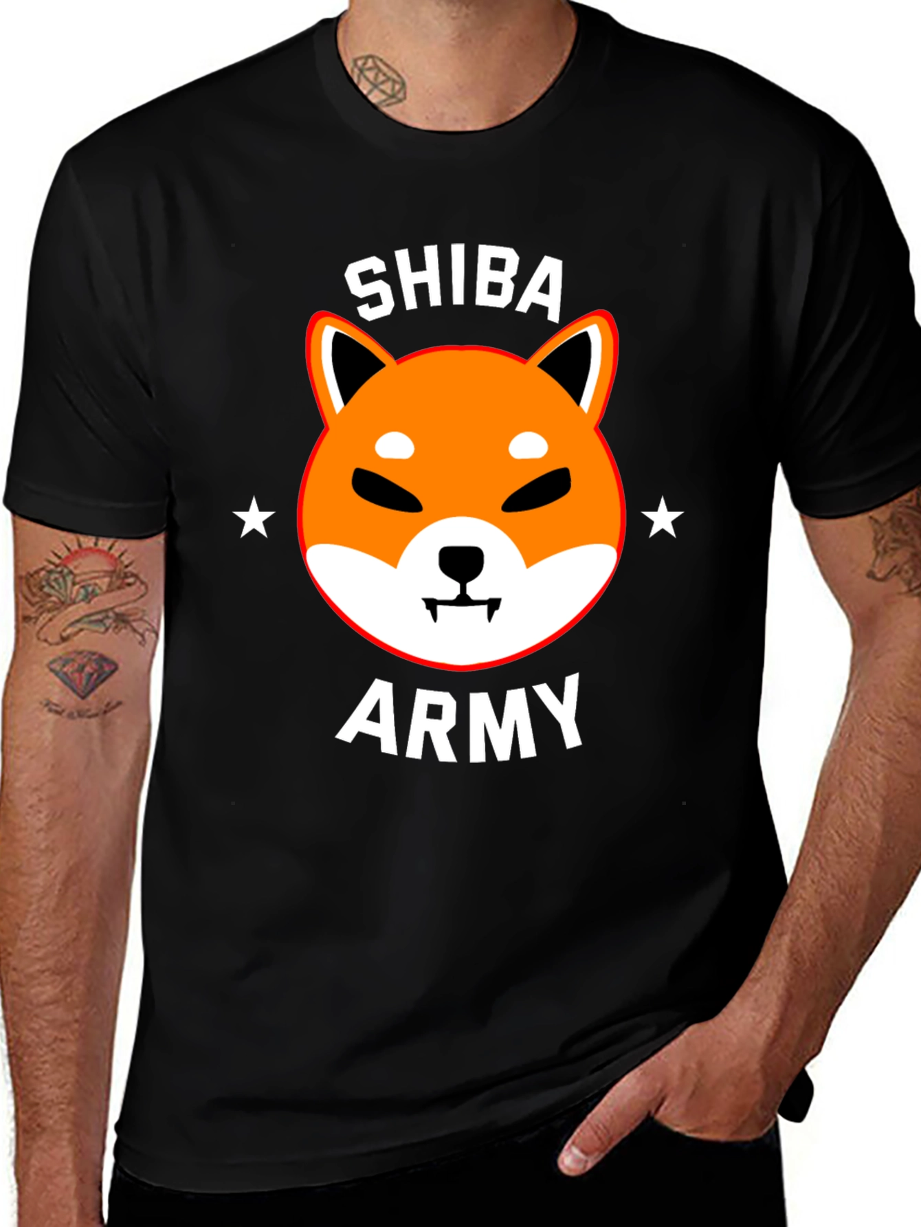 Shiba Army T-Shirt - Crypto Doge Meme Tee