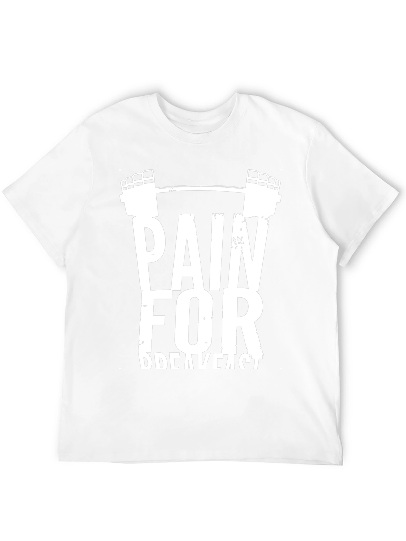 Pain For Breakfast Gym Workout T-Shirt