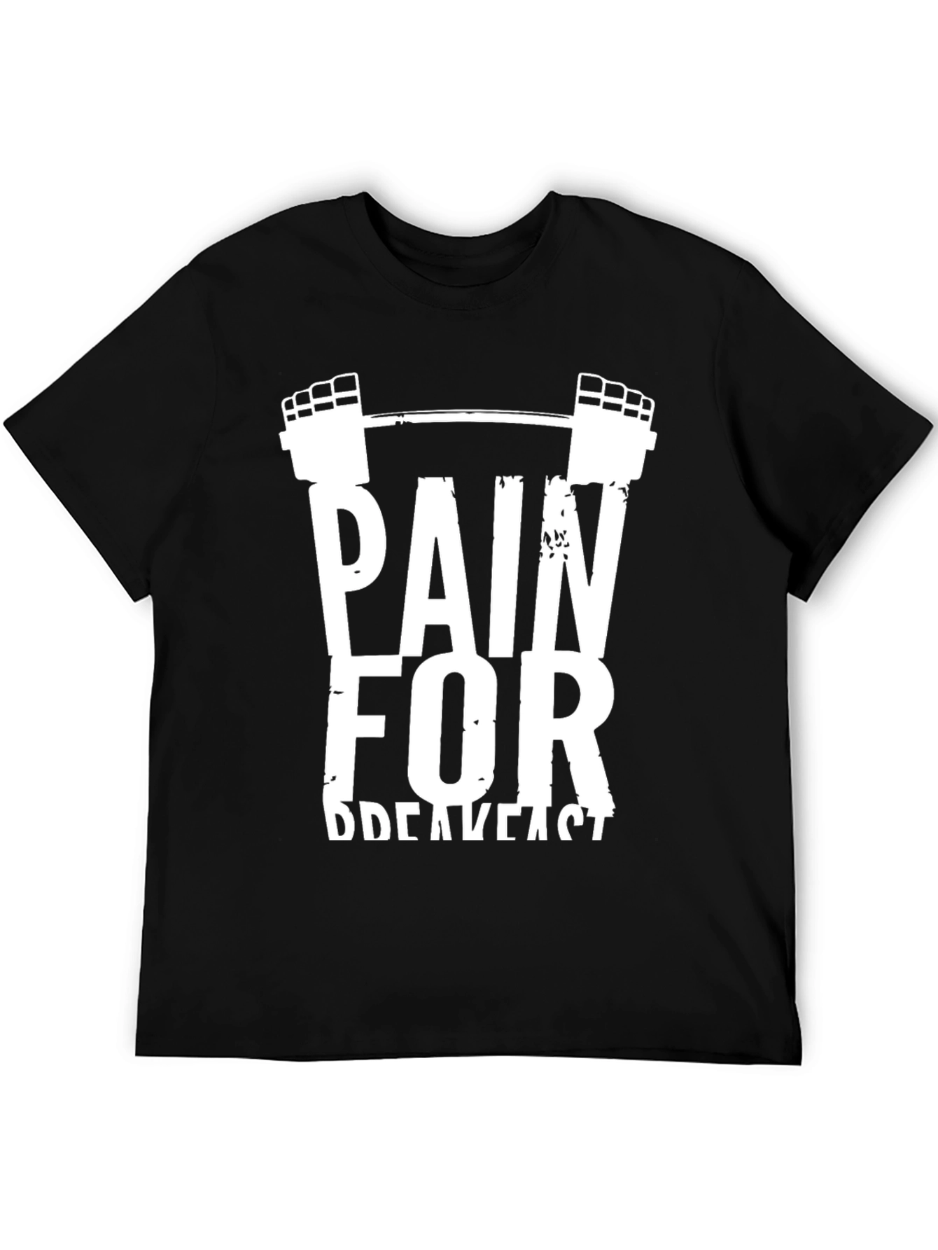 Pain For Breakfast Gym Workout T-Shirt