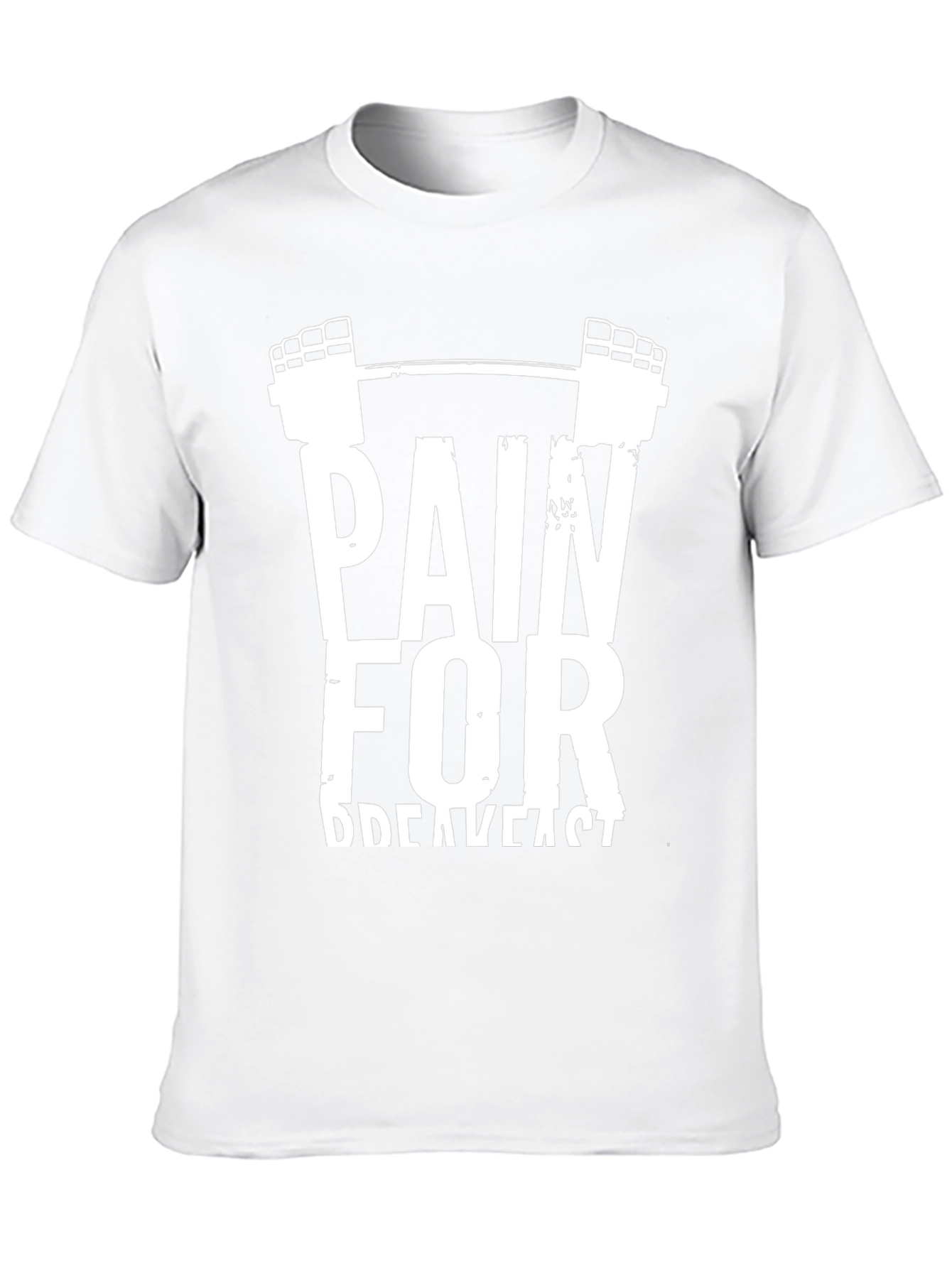 Pain For Breakfast Gym Workout T-Shirt