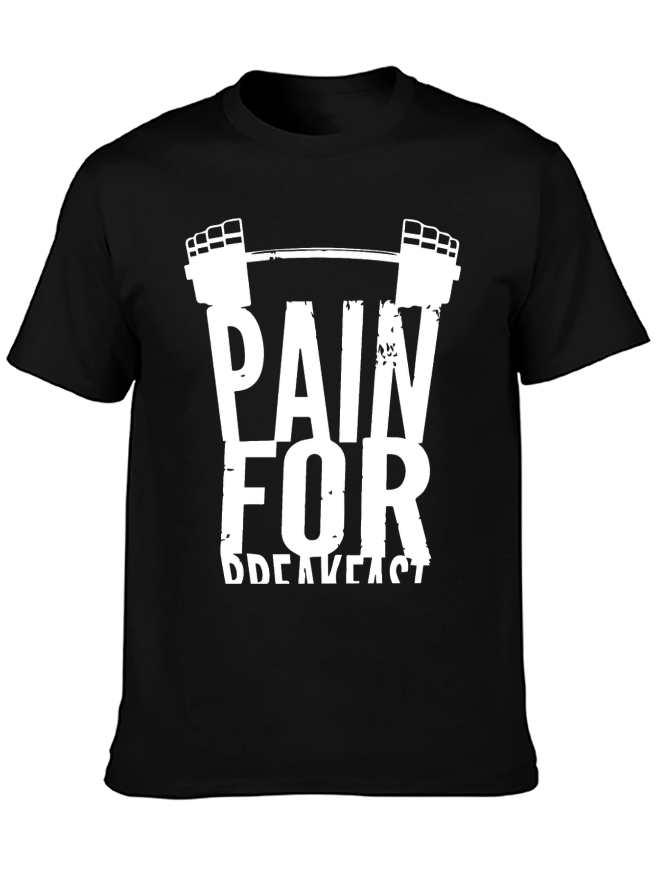 Pain For Breakfast Gym Workout T-Shirt