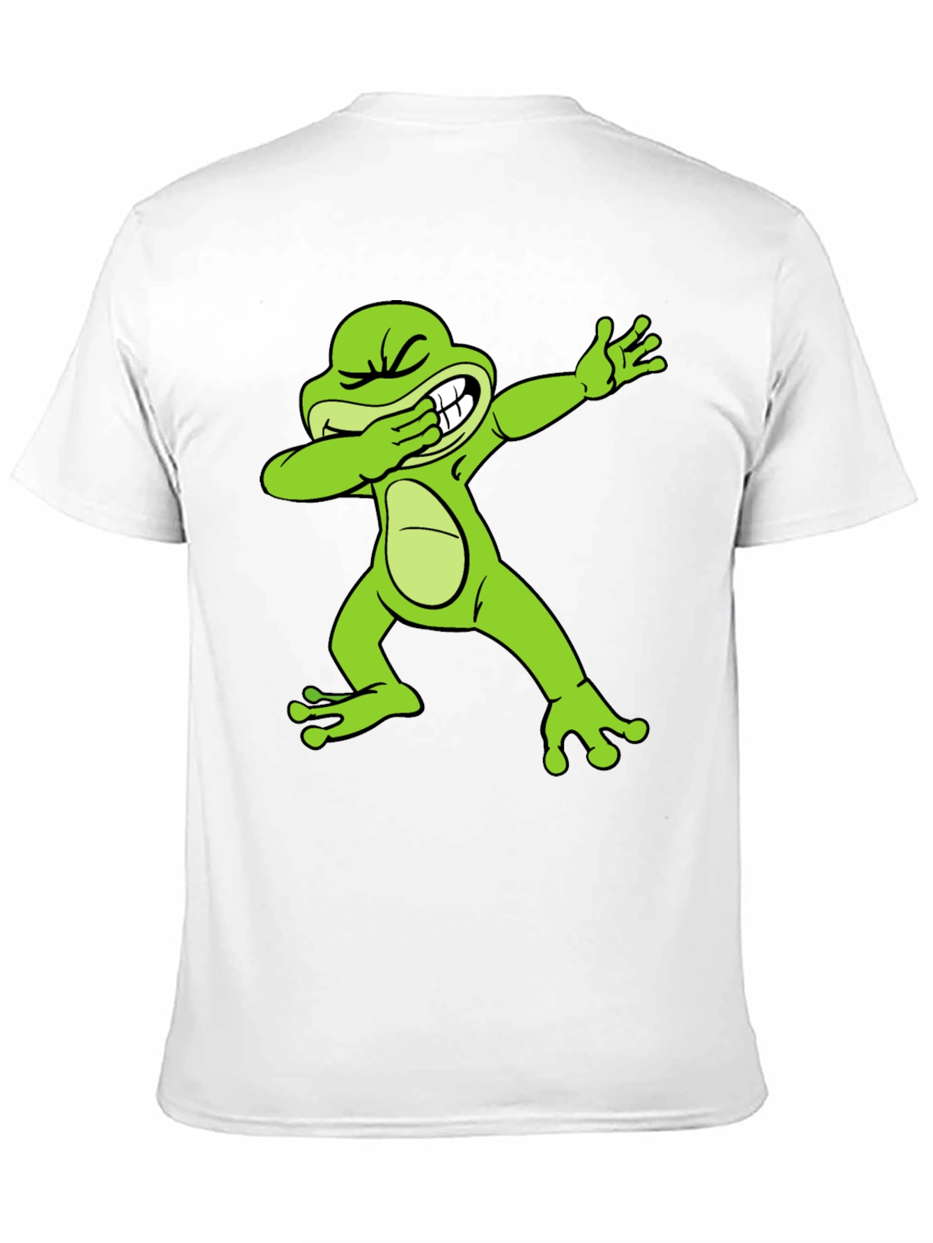 Dabbing Frog Graphic Tee - Trendy Novelty T-Shirt