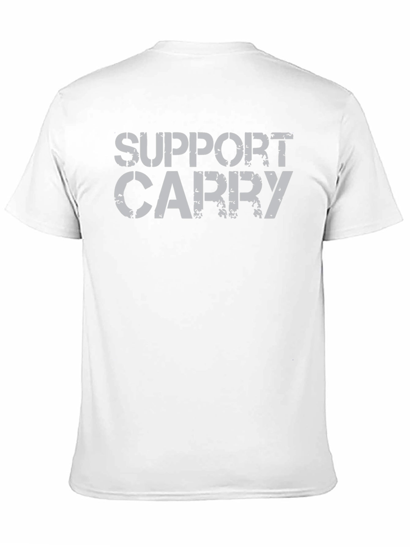 Support Carry Graphic Tee - Black Casual Shirt