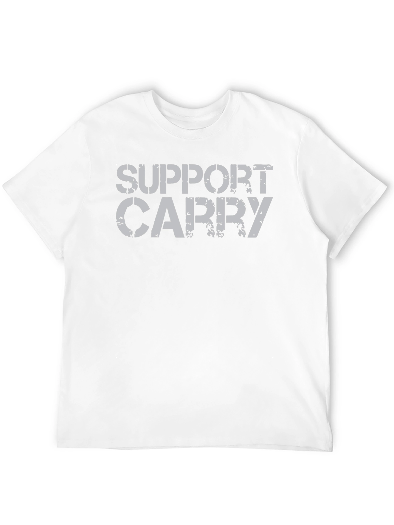 Support Carry Graphic Tee - Black Casual Shirt