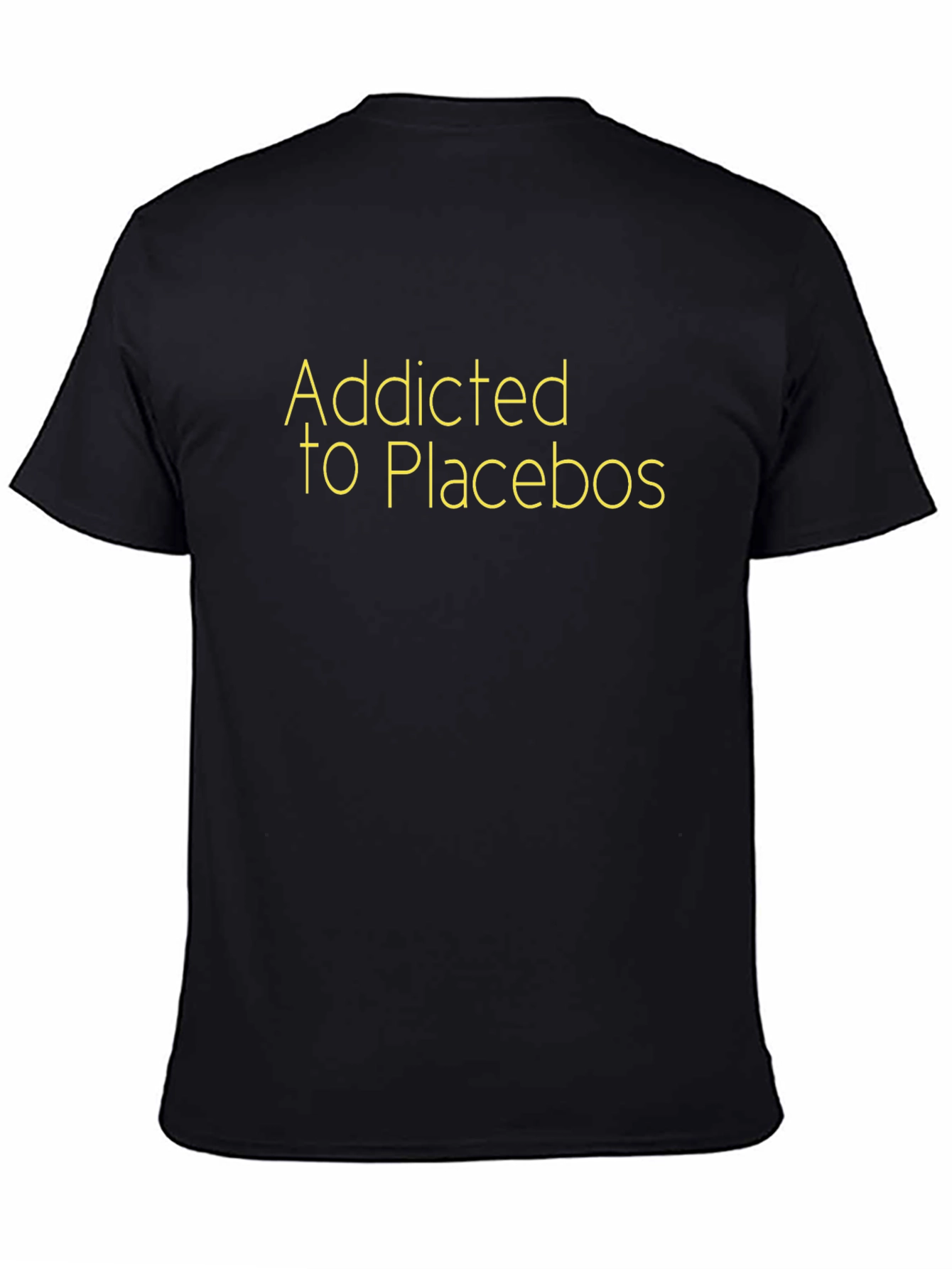 Addicted to Placebos Graphic Tee - Black