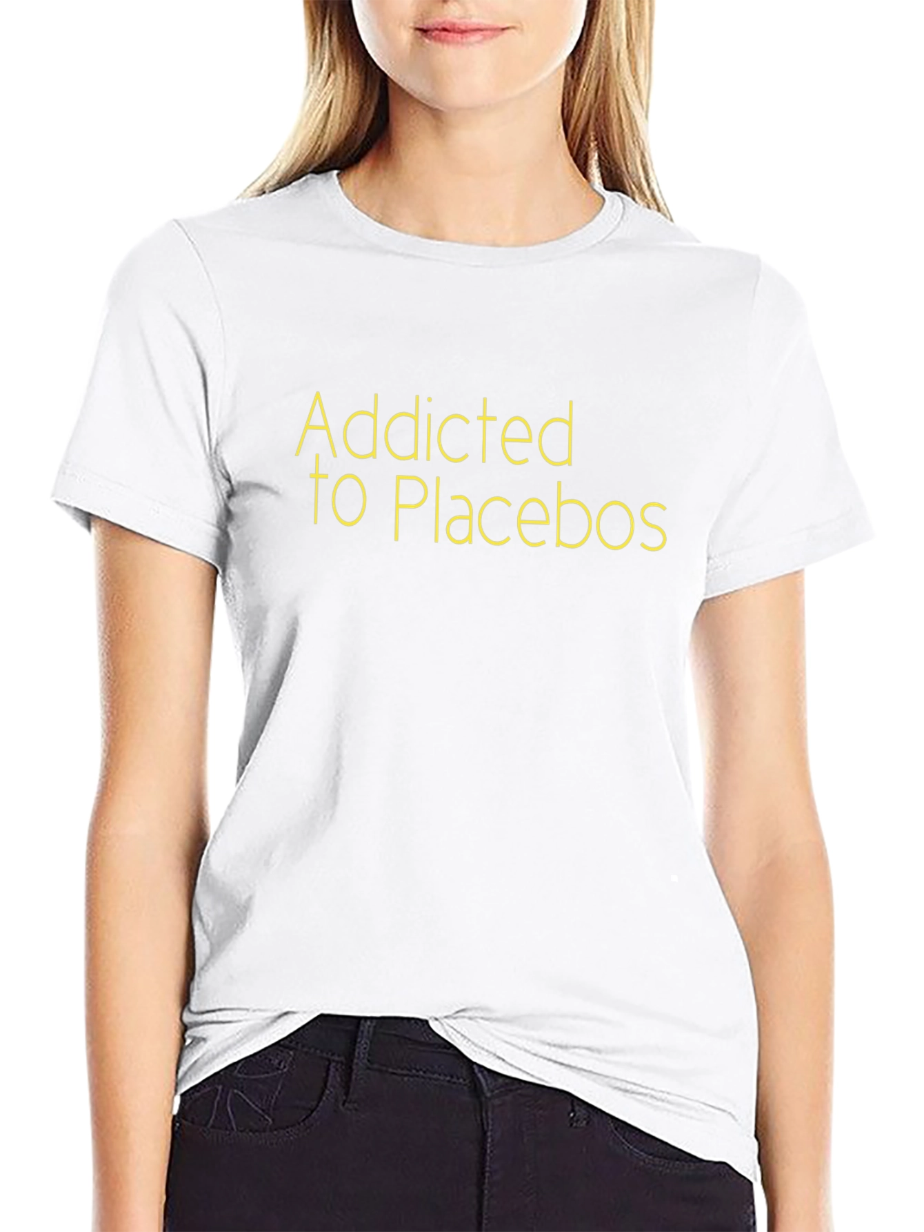 Addicted to Placebos Graphic Tee - Black