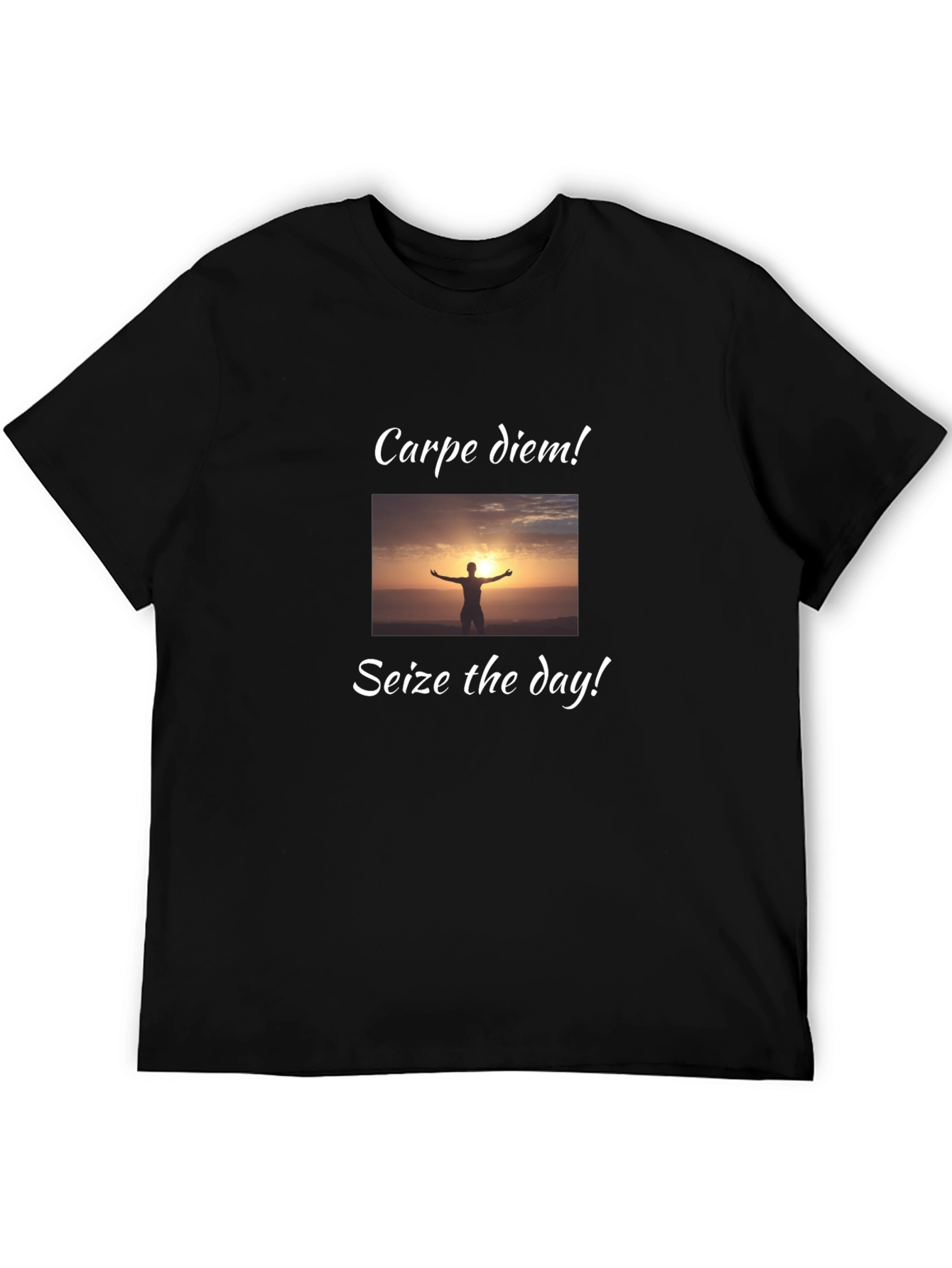 Carpe Diem T-Shirt - Seize the Day Graphic Tee
