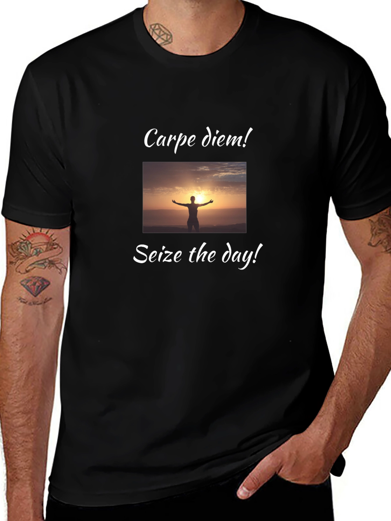 Carpe Diem T-Shirt - Seize the Day Graphic Tee