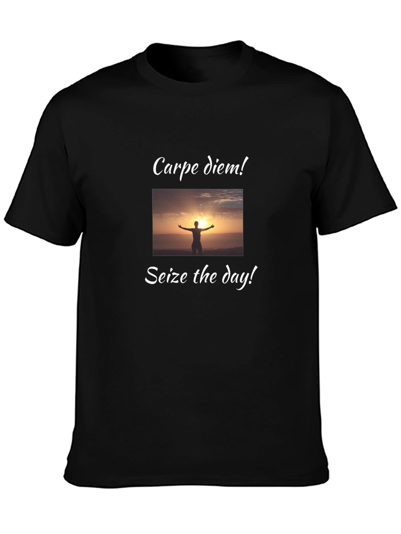 Carpe Diem T-Shirt - Seize the Day Graphic Tee