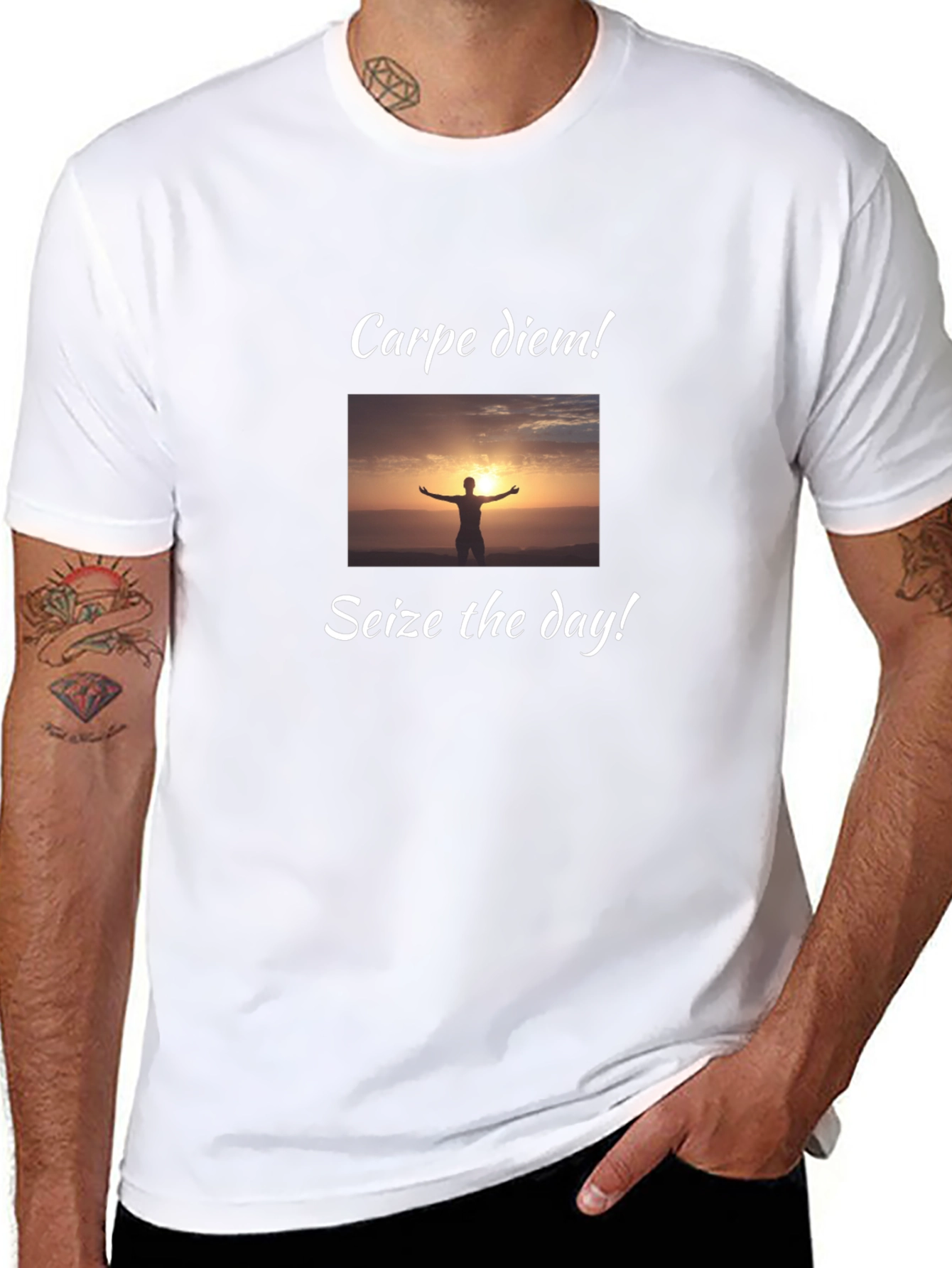 Carpe Diem T-Shirt - Seize the Day Graphic Tee