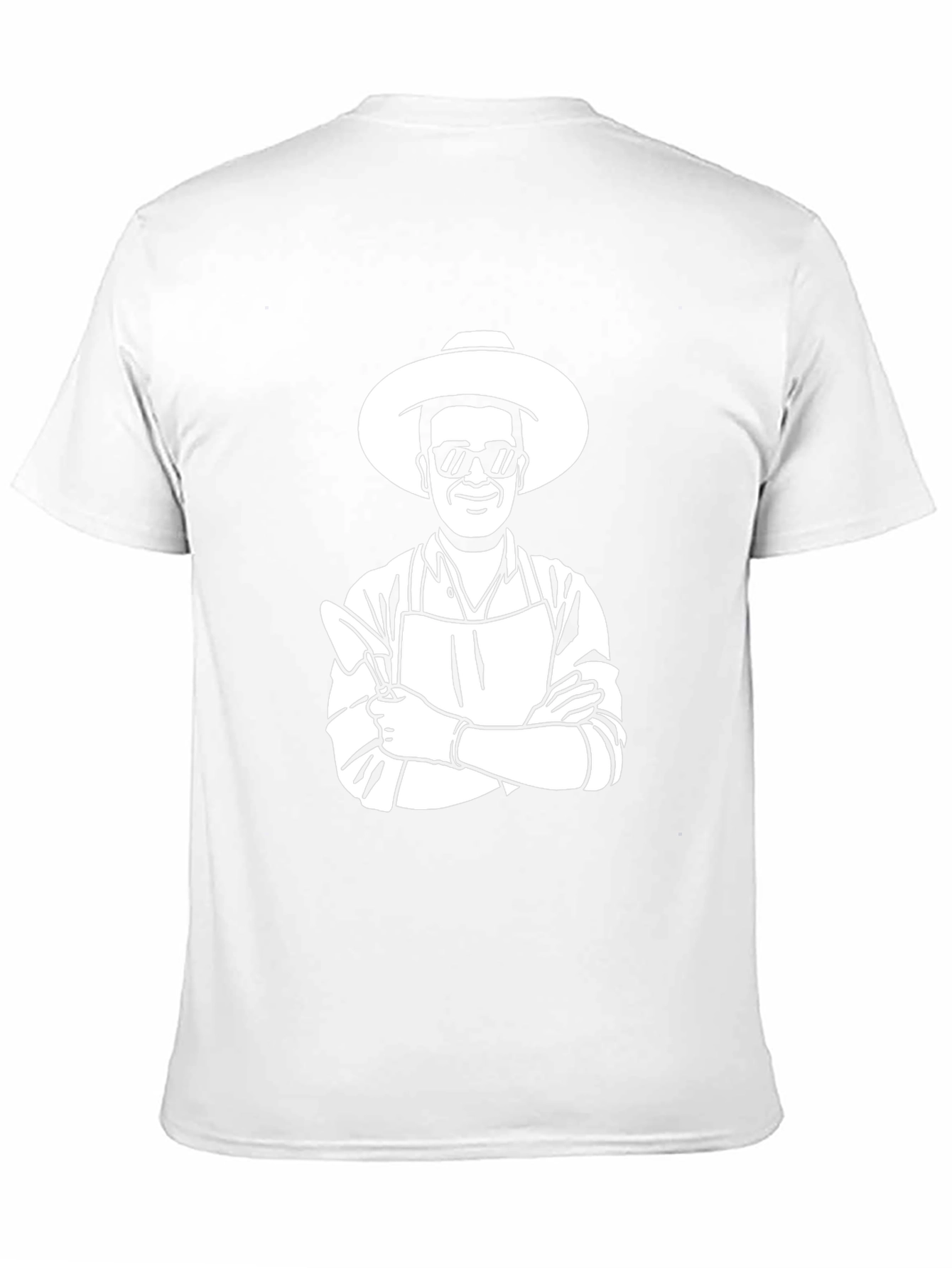 BBQ Chef Graphic Tee - Black Casual T-Shirt
