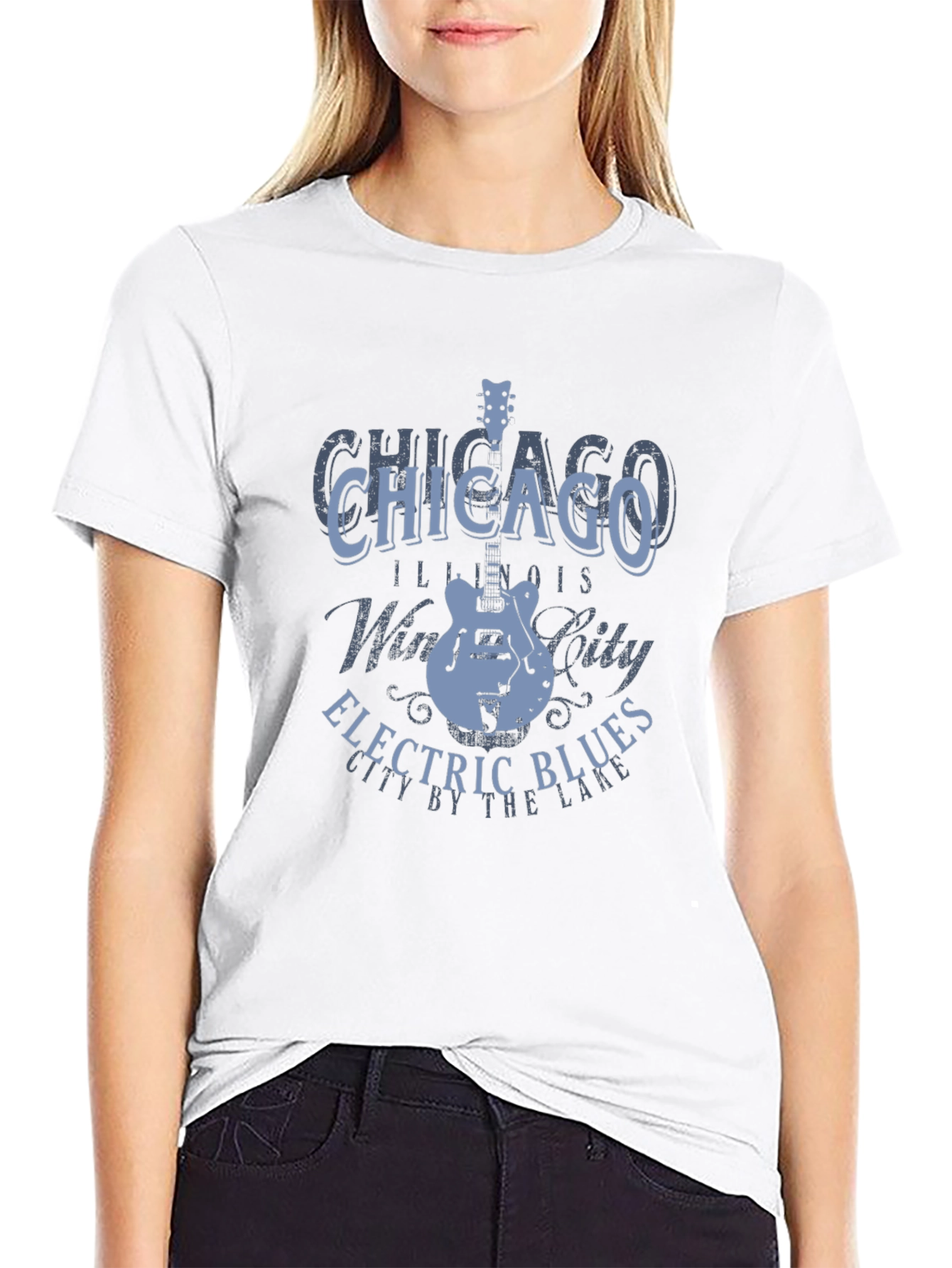 Chicago Electric Blues Guitar T-Shirt
