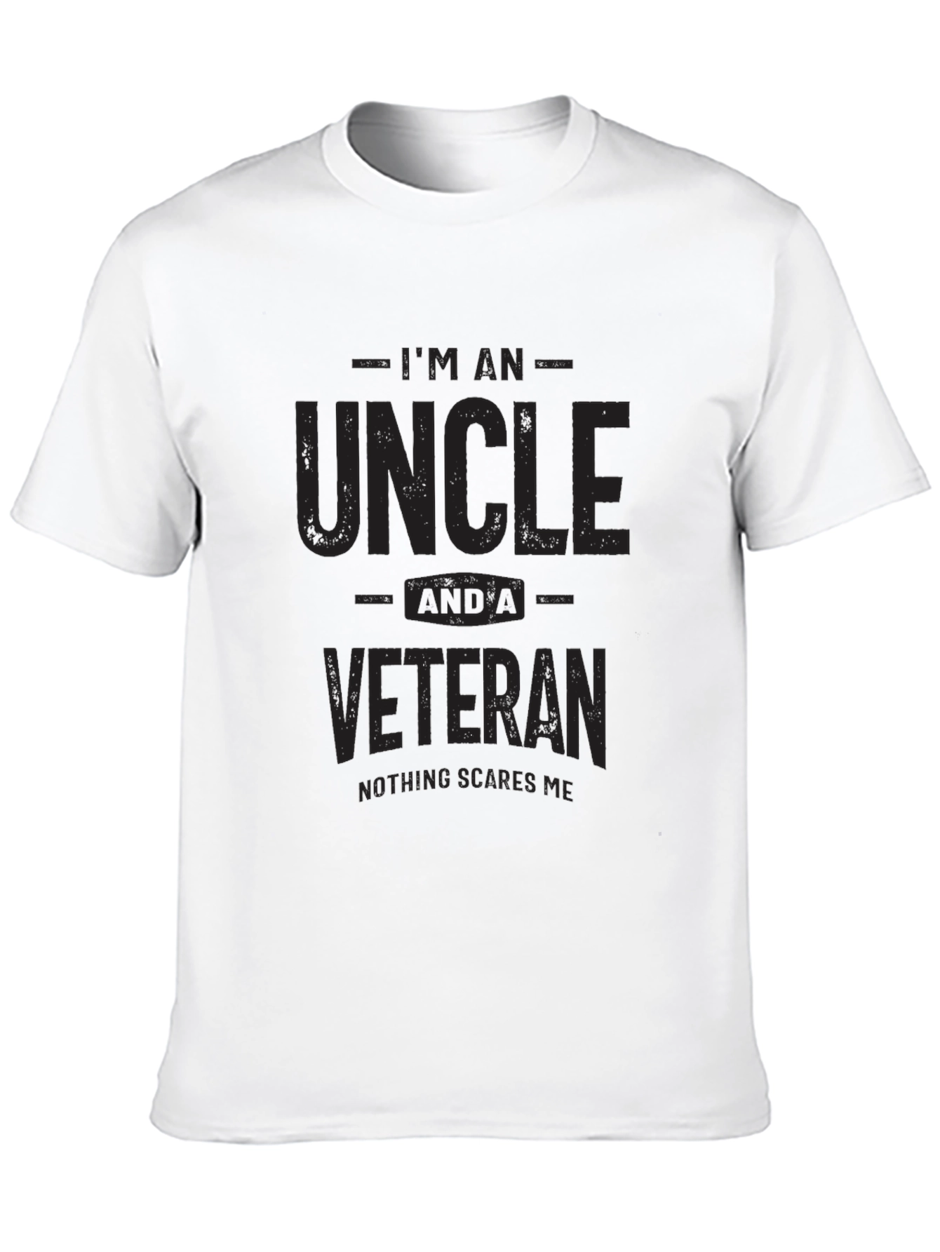 Uncle and Veteran Graphic T-Shirt