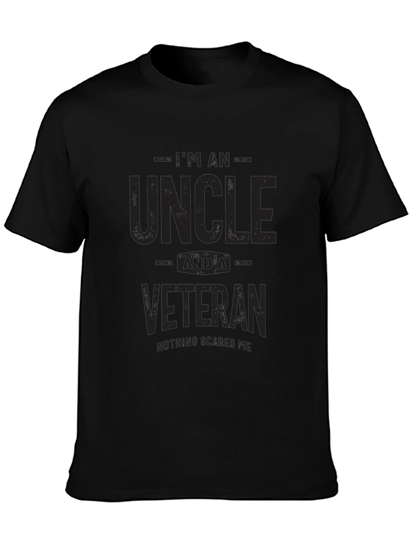 Uncle and Veteran Graphic T-Shirt