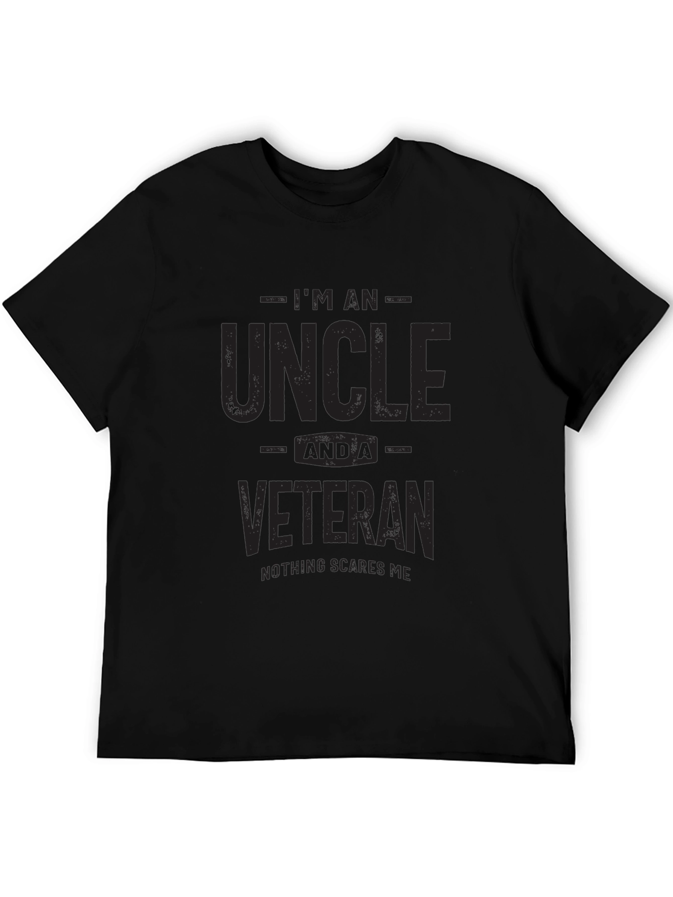 Uncle and Veteran Graphic T-Shirt