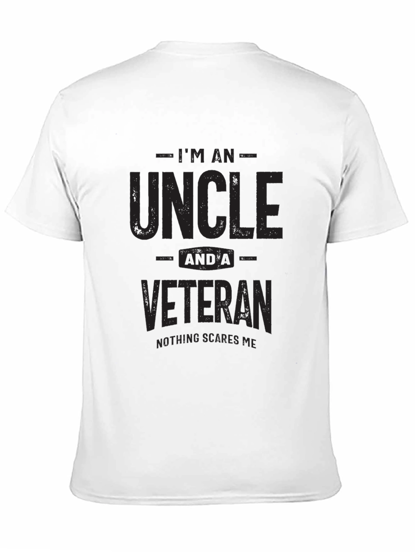 Uncle and Veteran Graphic T-Shirt