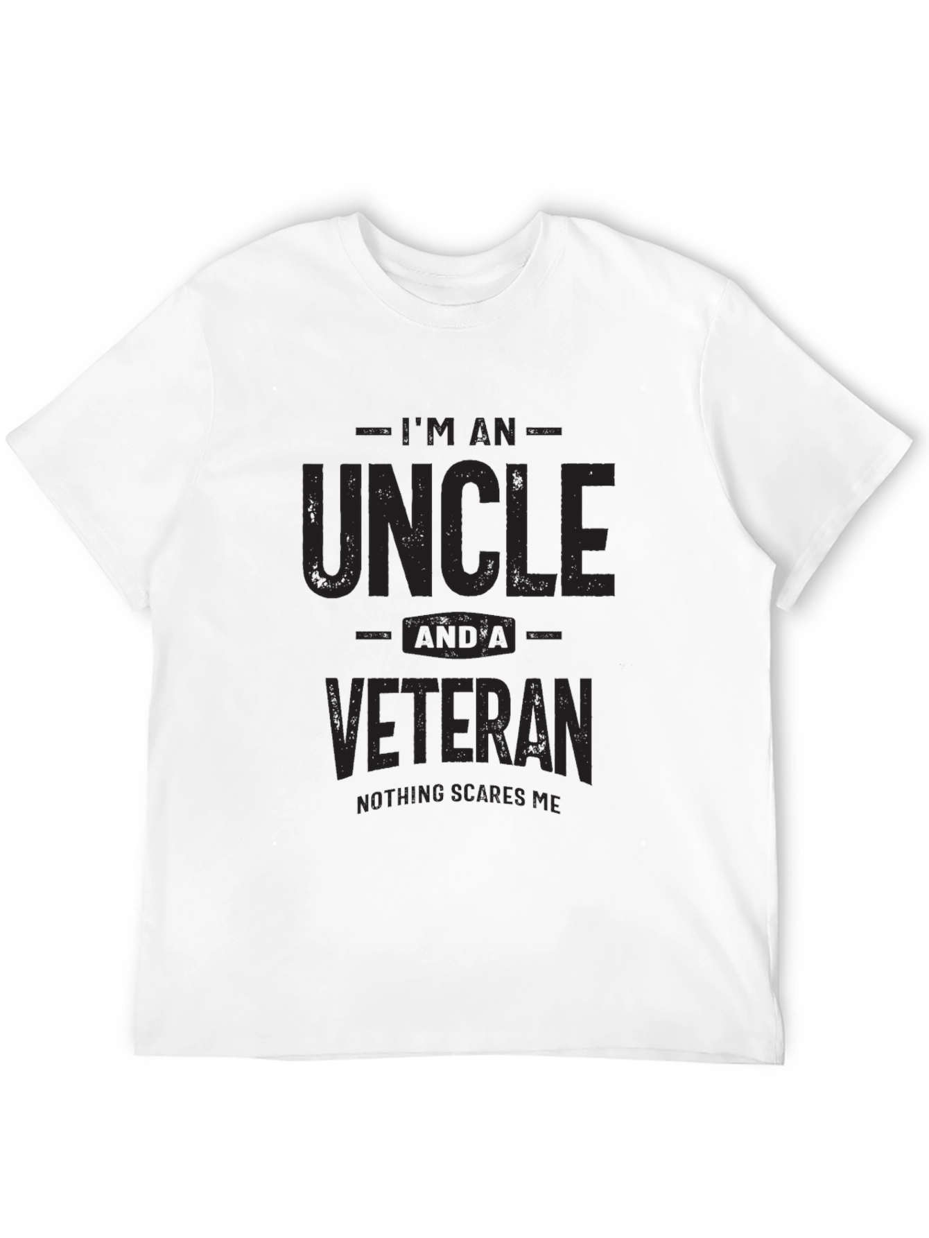 Uncle and Veteran Graphic T-Shirt